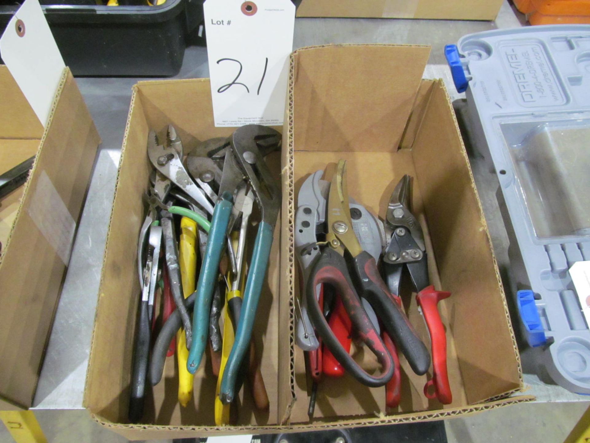 Lot of Assorted Pliers & Snips