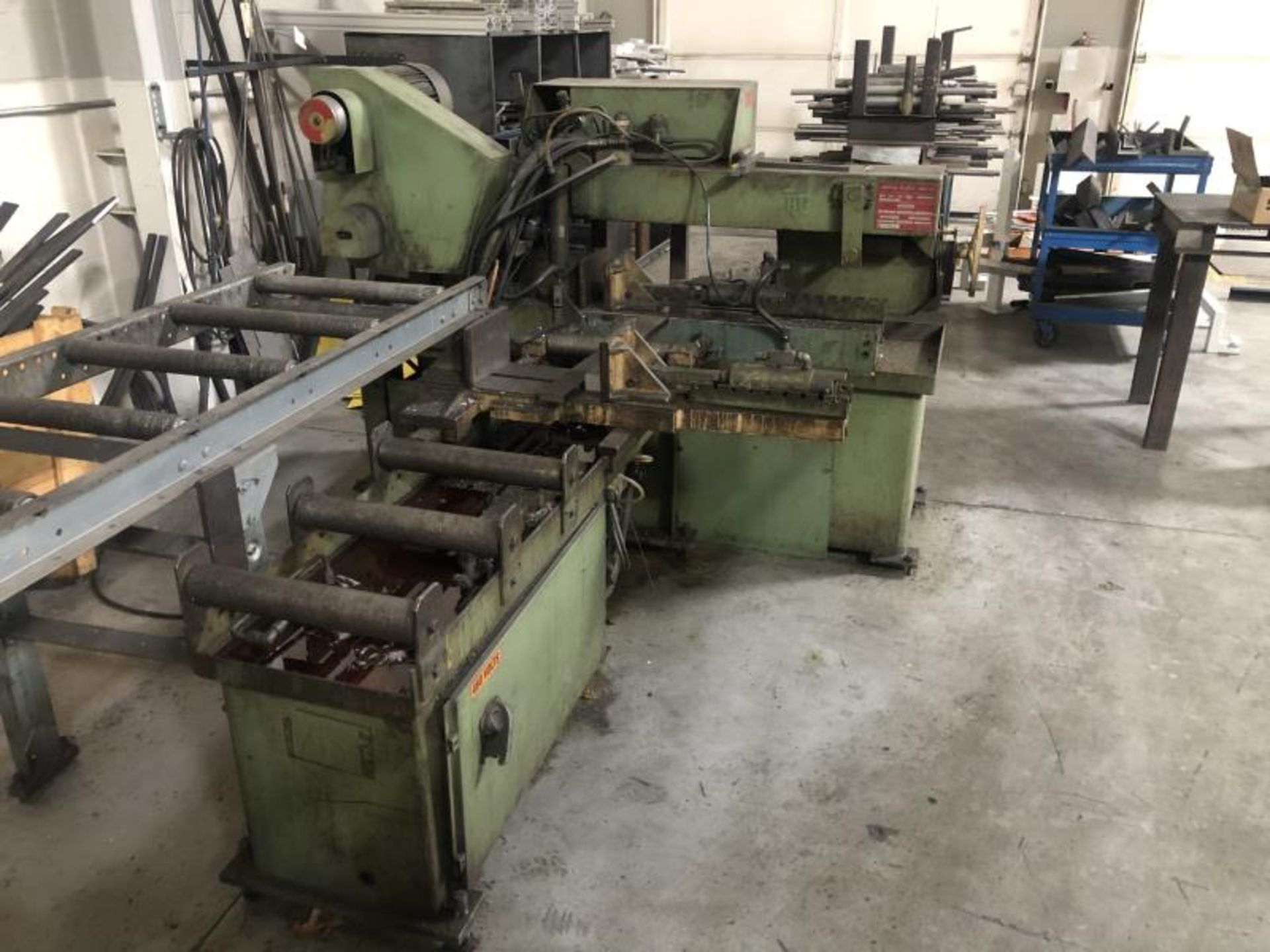 DoAll metal bandsaw horizontal, M: C-912A with roller bed - Bild 5 aus 6