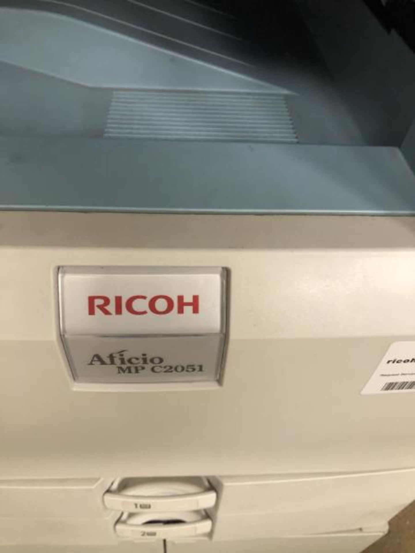 Ricoh Atico MP C2051 Copier - Image 2 of 2