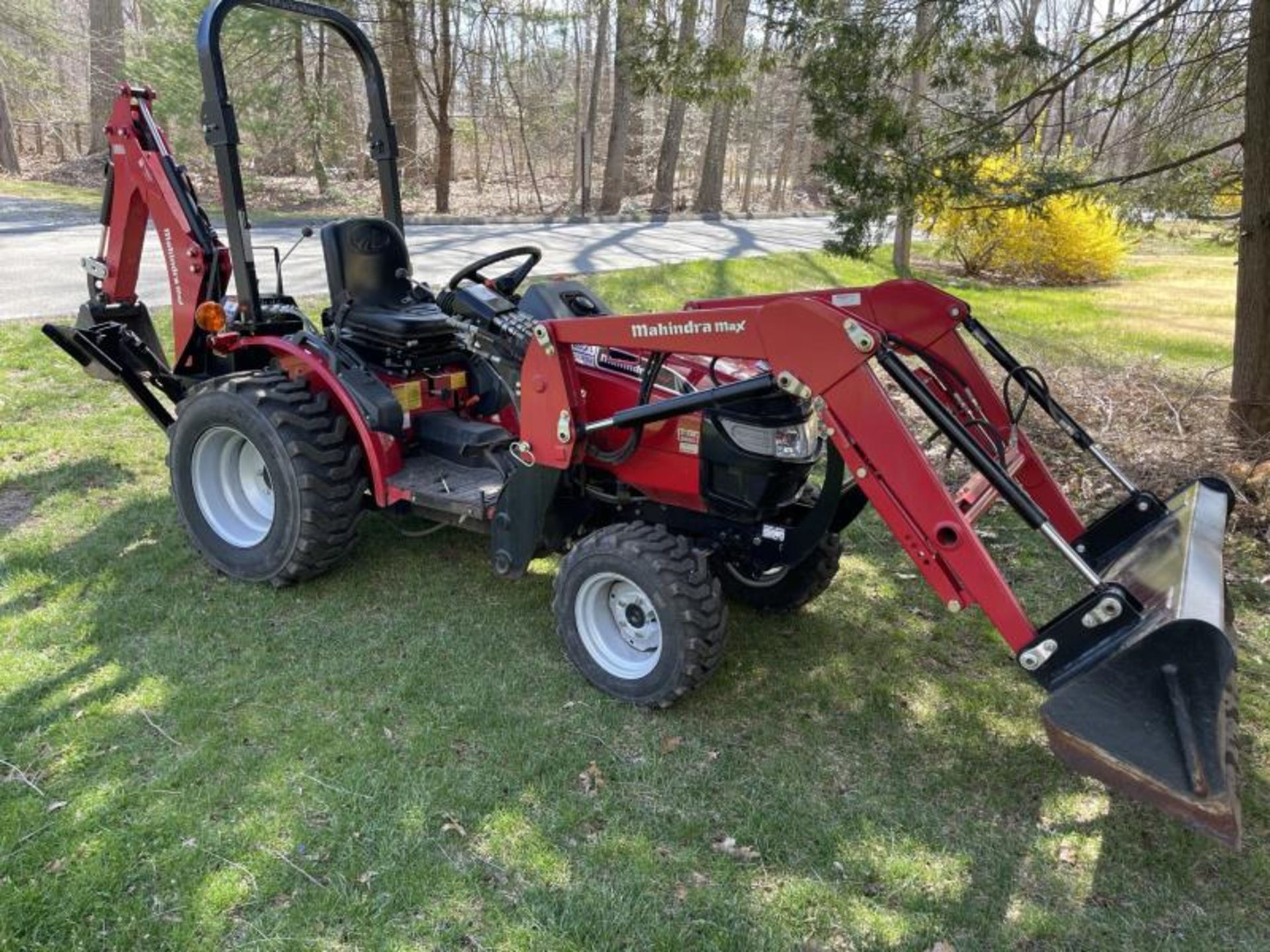 2013 Mahindra Max 28XL 4wd, Backhoe MB63 & Front Bucket , Approx 87 Hours - Image 23 of 28