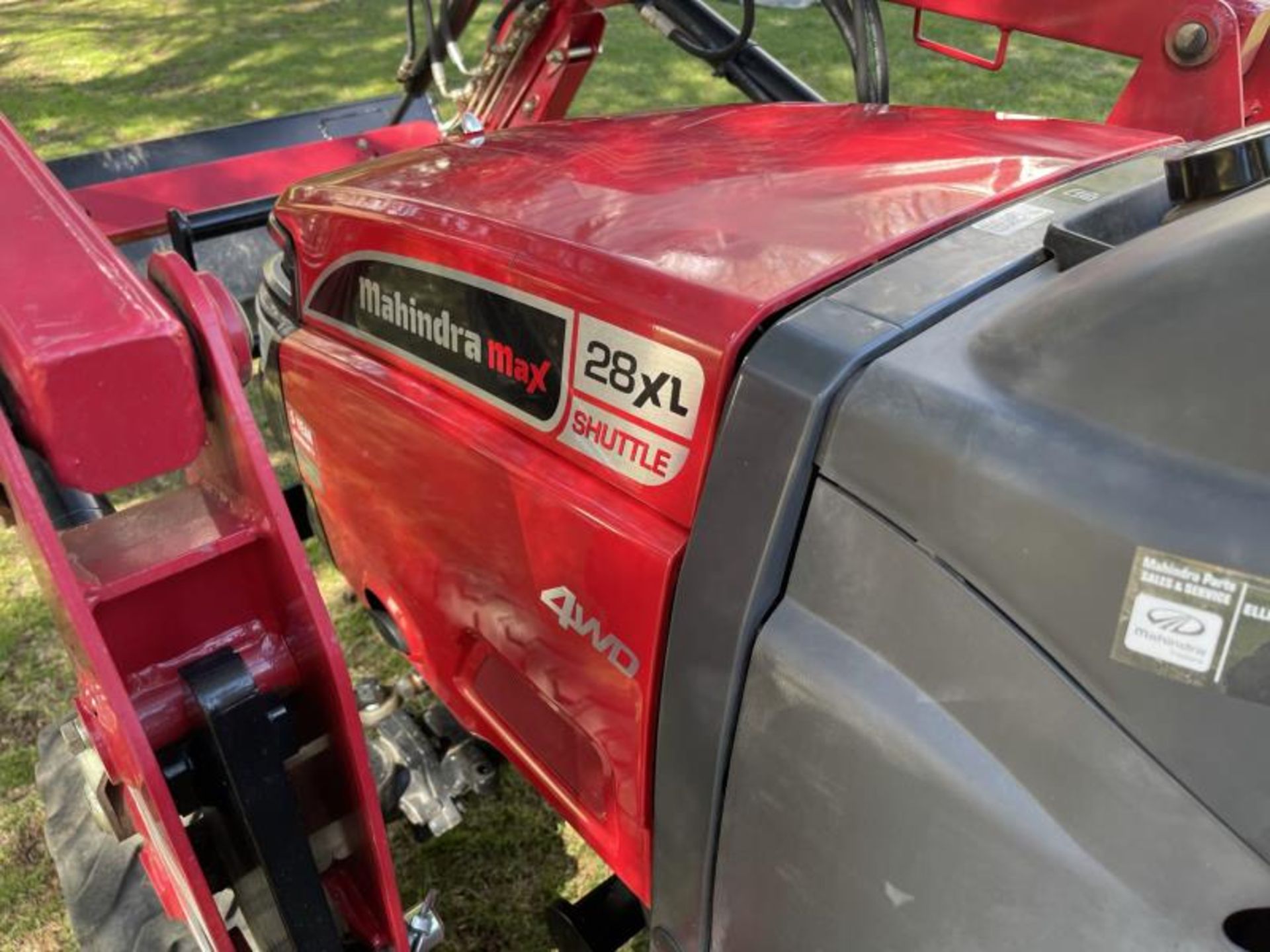 2013 Mahindra Max 28XL 4wd, Backhoe MB63 & Front Bucket , Approx 87 Hours - Image 18 of 28