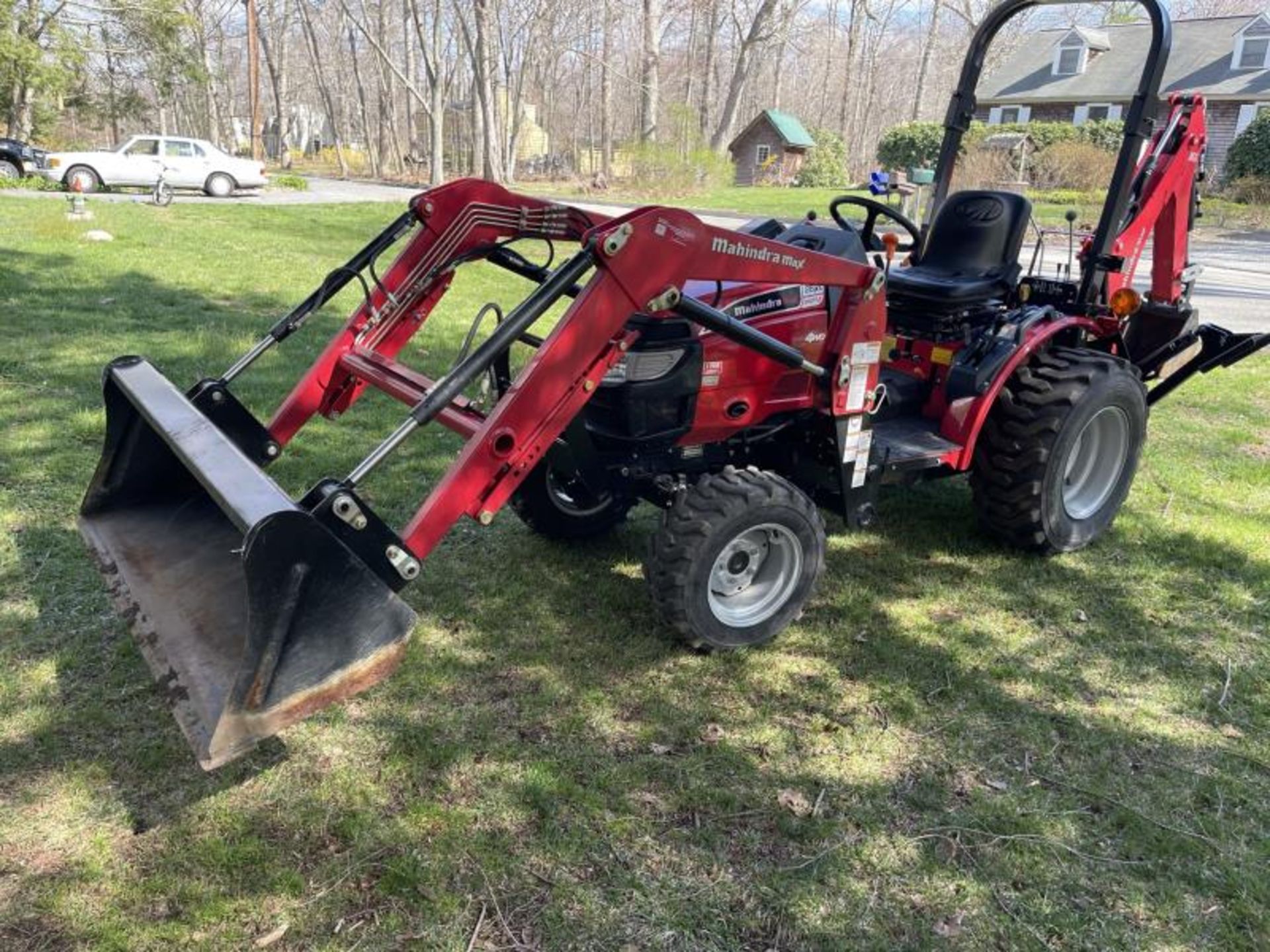 2013 Mahindra Max 28XL 4wd, Backhoe MB63 & Front Bucket , Approx 87 Hours - Image 20 of 28