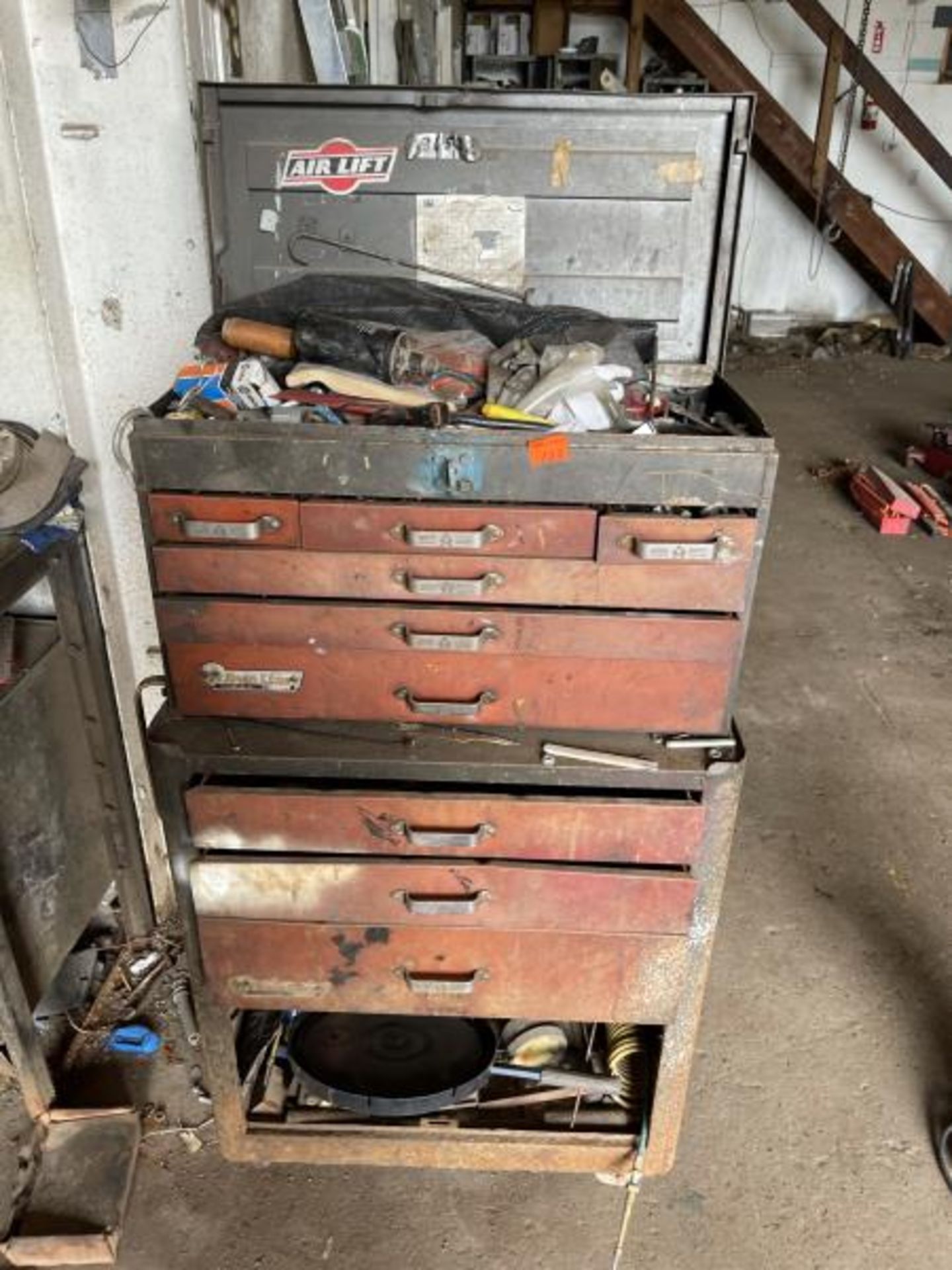 Tool box with contents