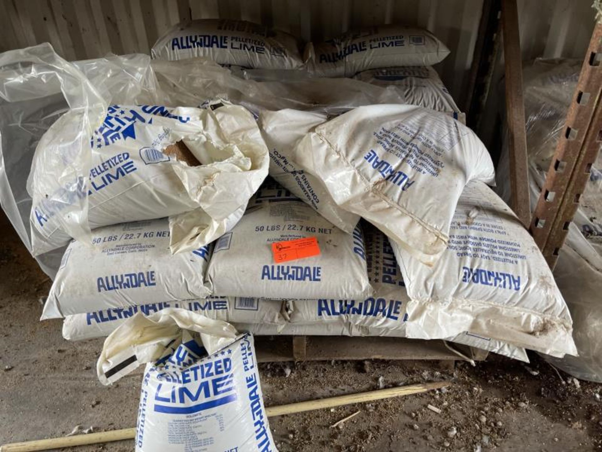 AllynDale pelletized lime 15 bags