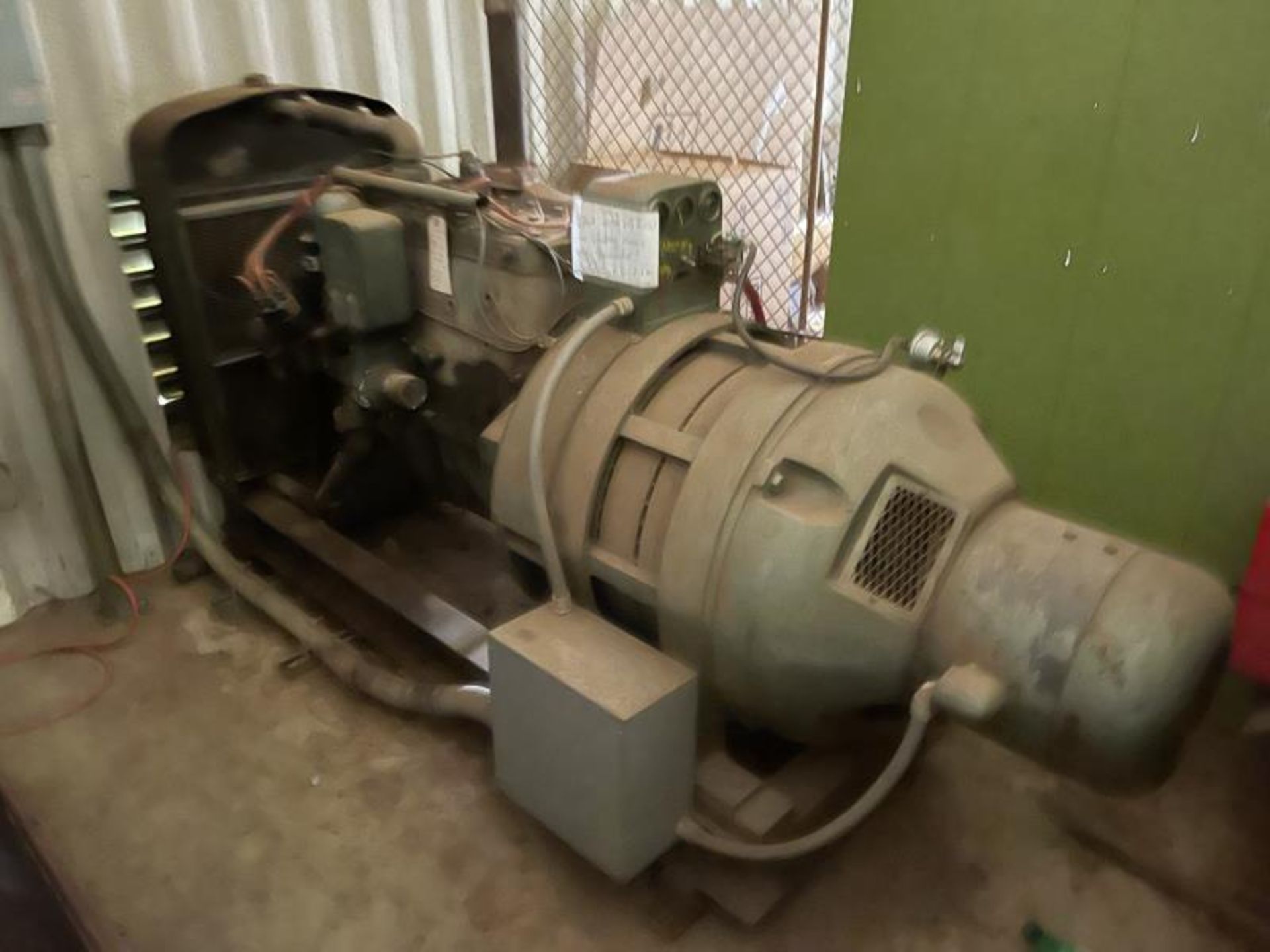 Stand-by generator with gas tank, Hercules straight 6 with US electric genrator 30