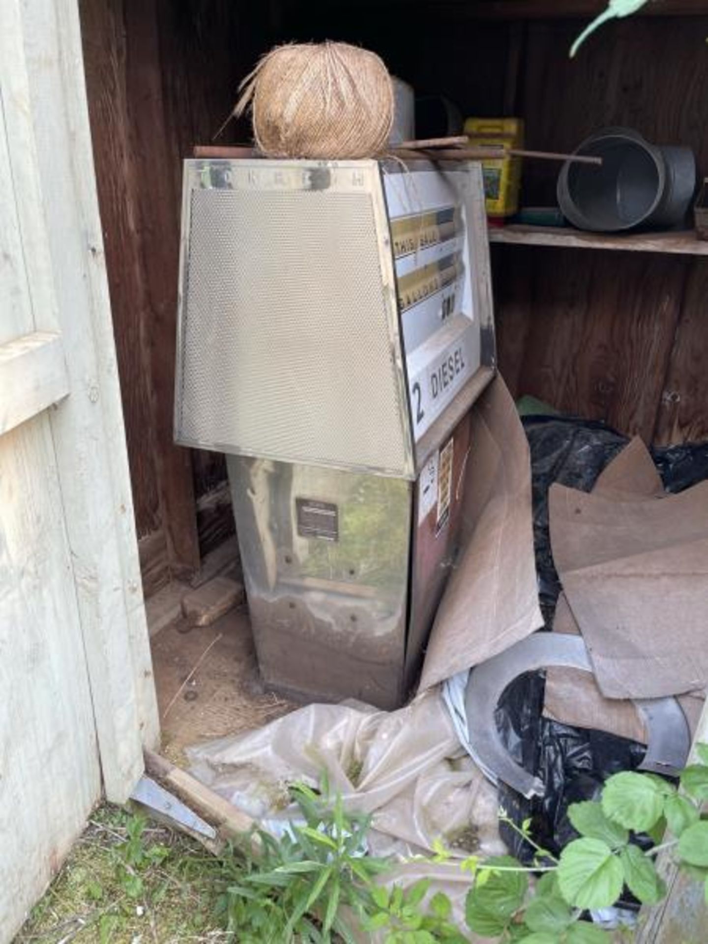 Sheds of tools, 9 total, a variety of shovels, pitch forks, tampers, gas pumps, etc - Image 9 of 9