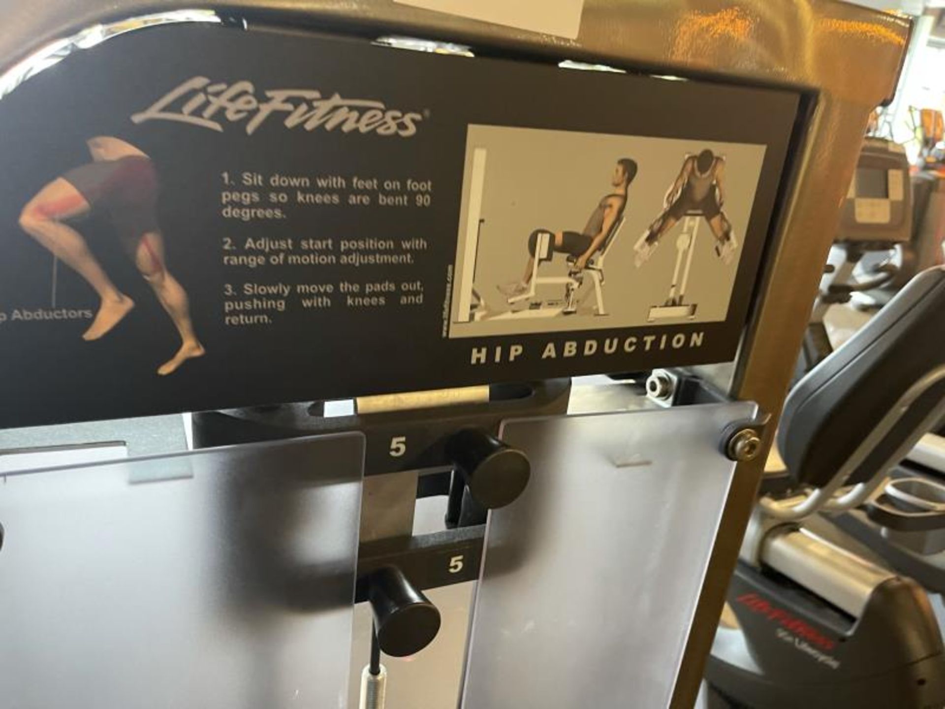 Life Fitness Hip Abduction M: PSHABSE - Image 6 of 6