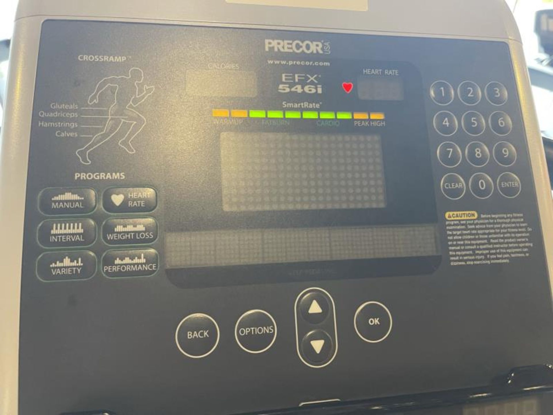 Precor EFX 546I Elliptical - Image 5 of 5