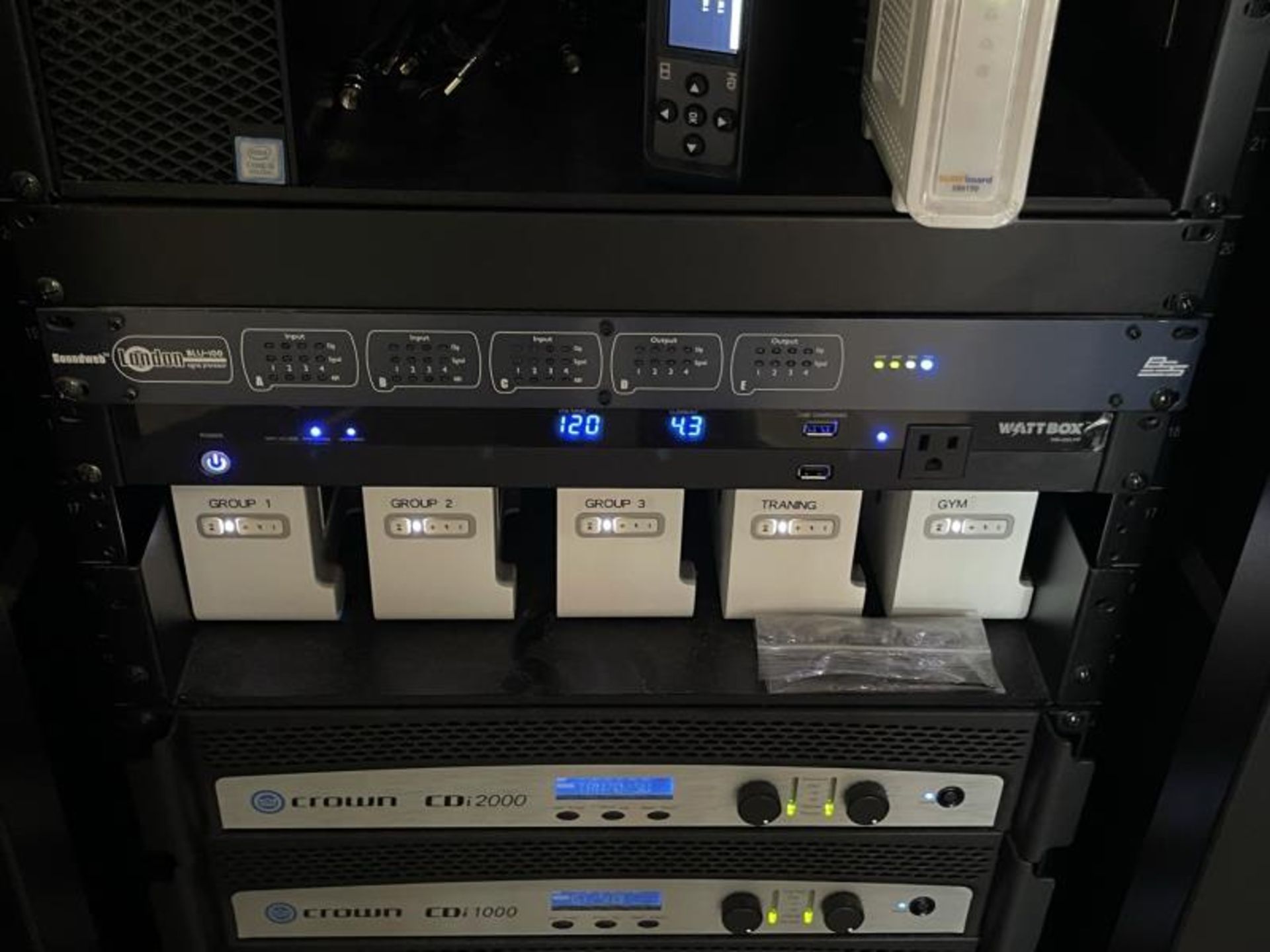 Electornics Cabinet by Strong , Made 2018 w/ Luma Network Box, OVRC Enabled LUM-500-DVR-16CH, (2) Wa - Image 13 of 18