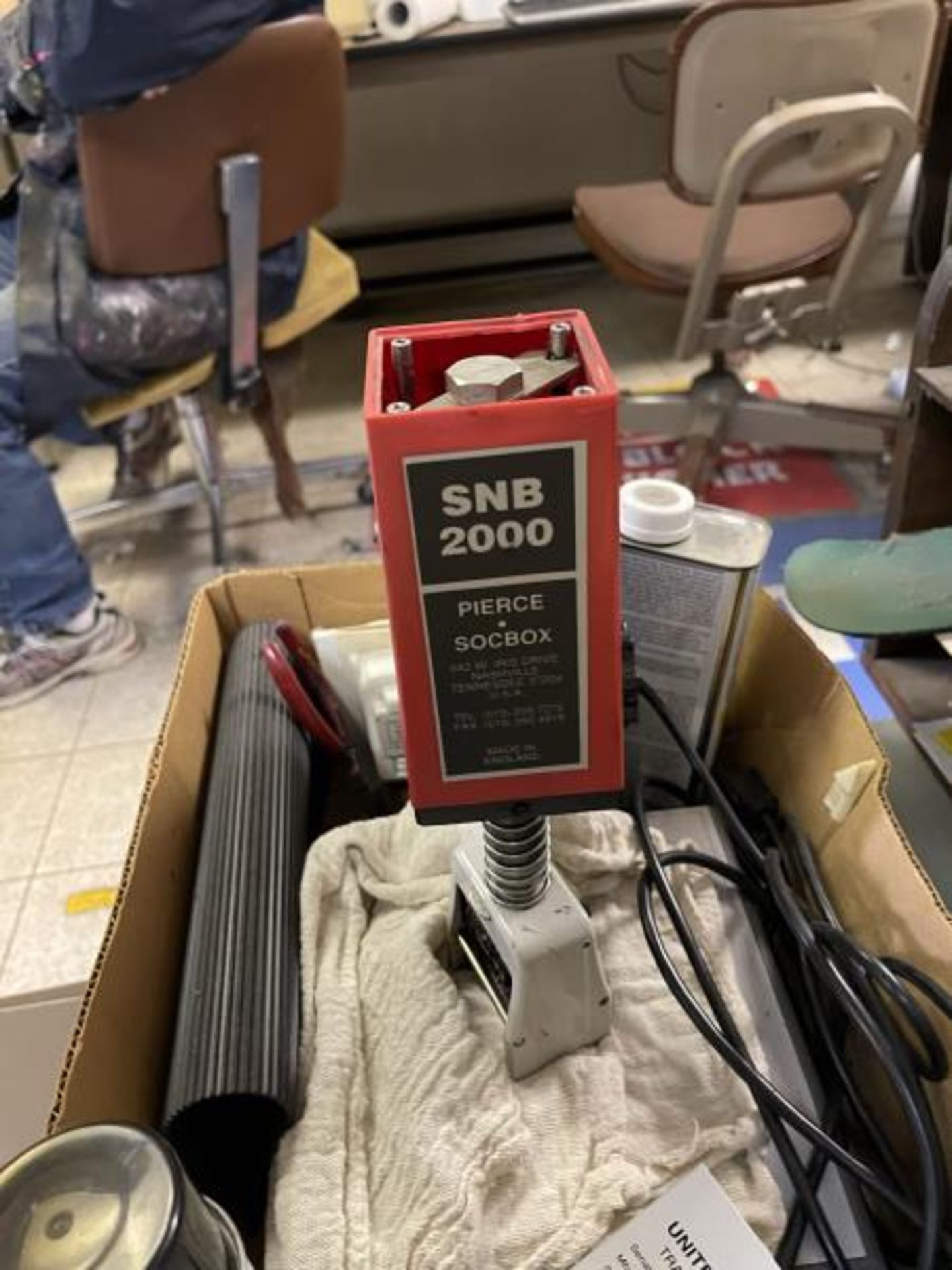 Pierce SocBox Numbering Machine, Model: SNB2000