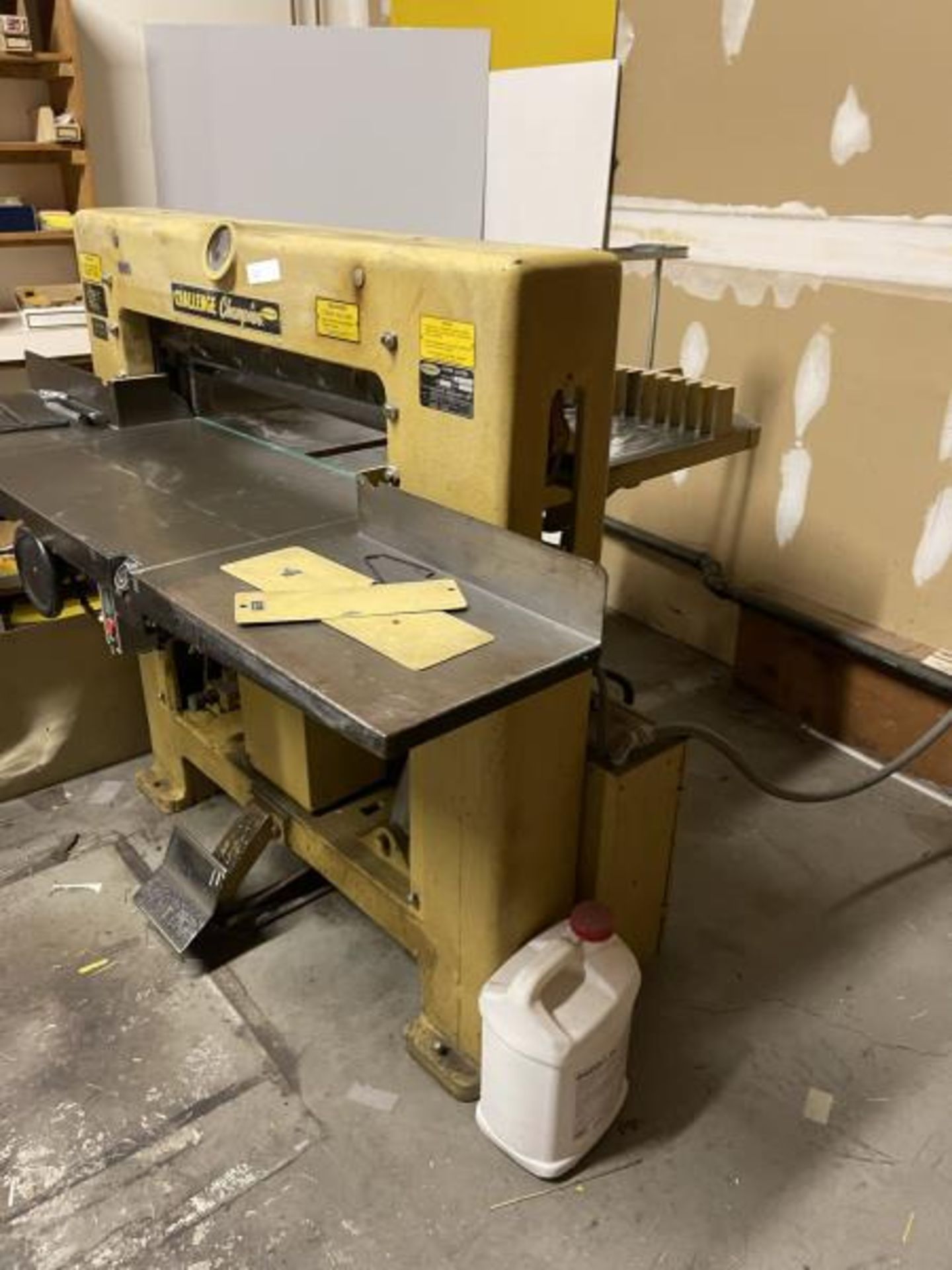 Challenge Machinery Champion Paper Cutter, 30", Model: MC, Size 305, w/ New Clamp Recently Installed - Image 3 of 9