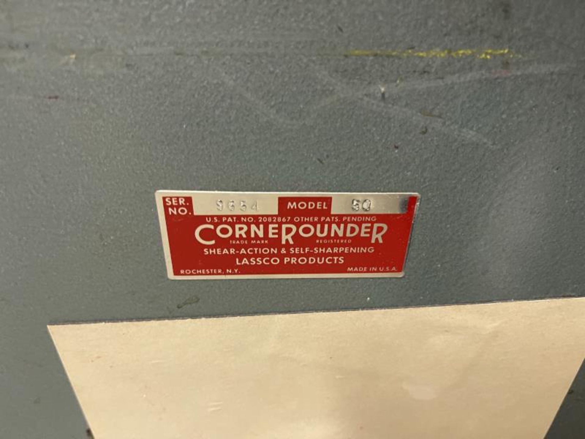 CornerRounder, Model: 50W w/ Several Knives - Image 3 of 3