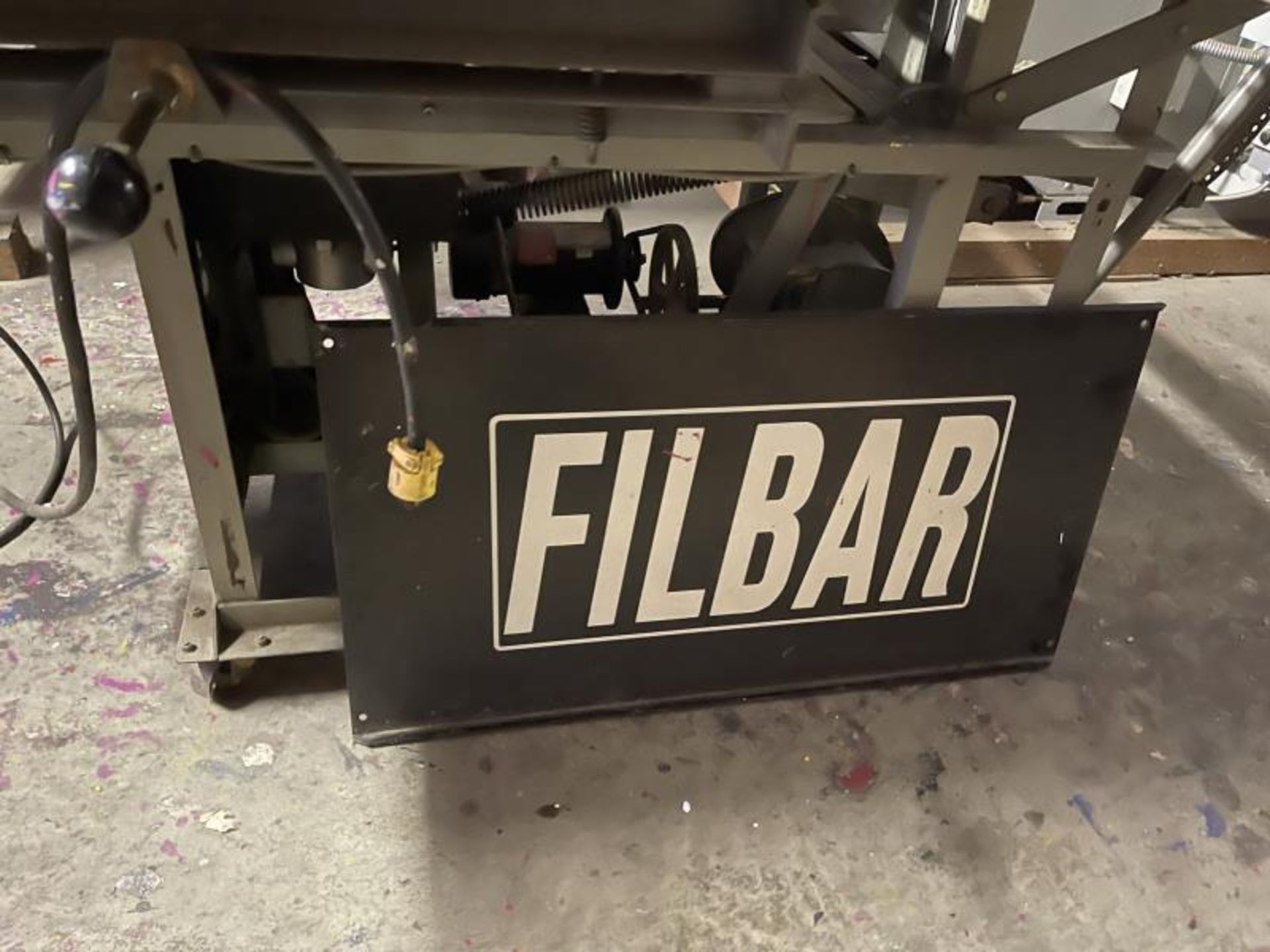 Filbar Semi-Automatic Press, Vacuum Area 44" x 34", Model: 450, SN: G2061 Comes w/ New Spare Vacuum - Image 4 of 11