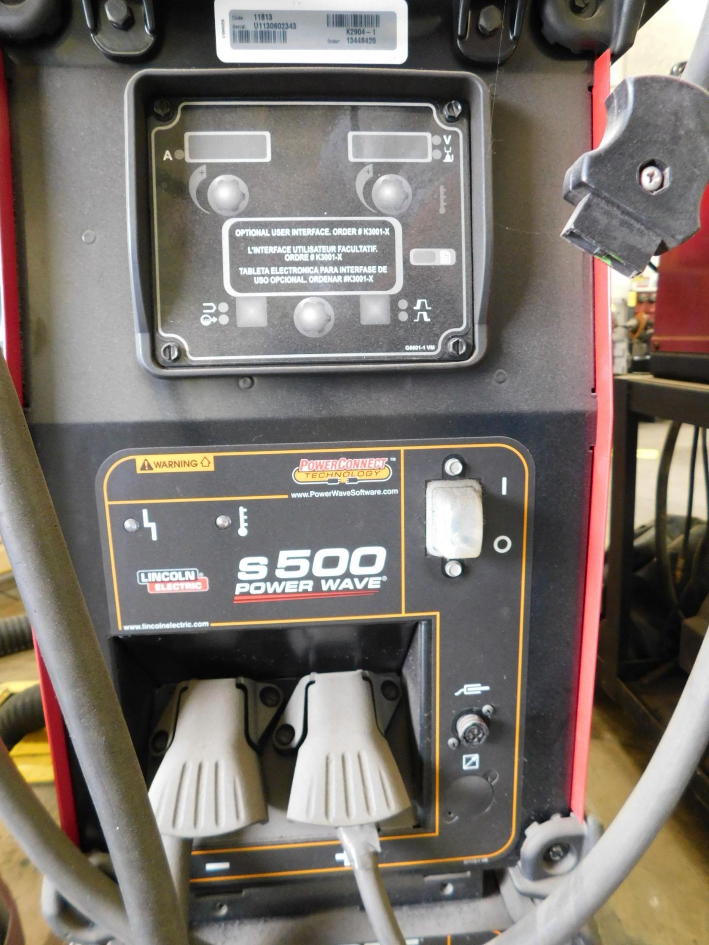 Lincoln S500 Powerwave Advanced Process Welder, SN U113602343 - Image 7 of 12