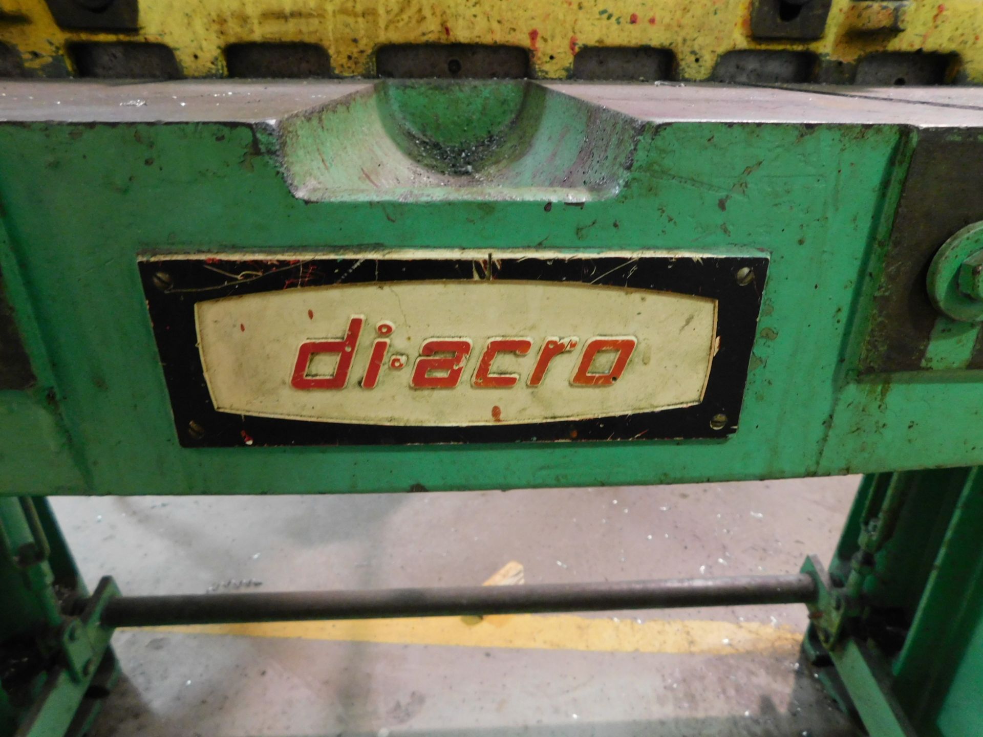 Di-Acro 36" x 16 Ga. Foot Shear with Manual Rear-Operated Backgauge, and (2) 25" Front Support Arms - Image 2 of 3