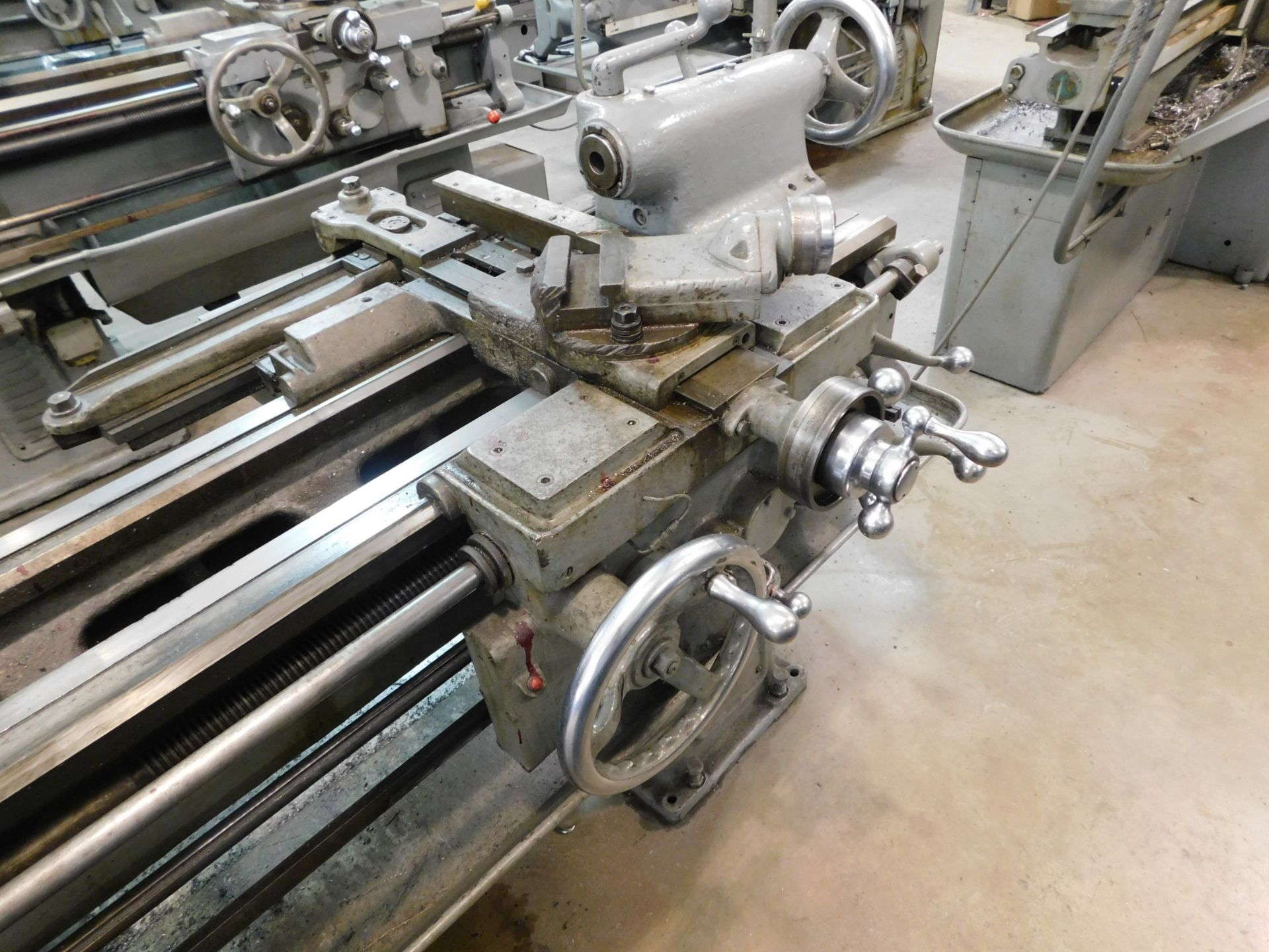 Monarch 14" x 30" Engine Lathe, SN 15050, Taper Attachment, Anilam Wizard 411 2-Axis Digital - Image 4 of 11