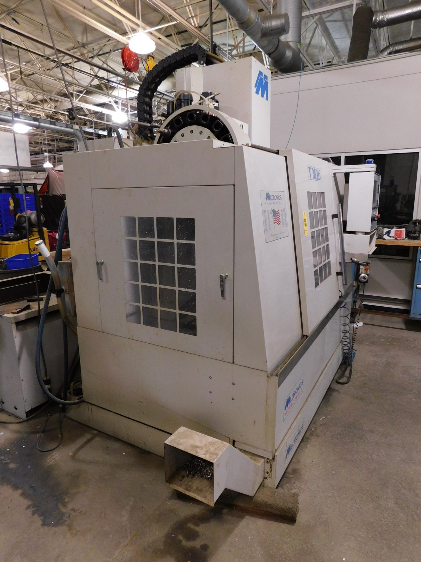 Milltronics Model VM16 Vertical Machining Center, SN 7803, Mfg. Date 0340, 16" x 45" Table, 16 - Image 5 of 14