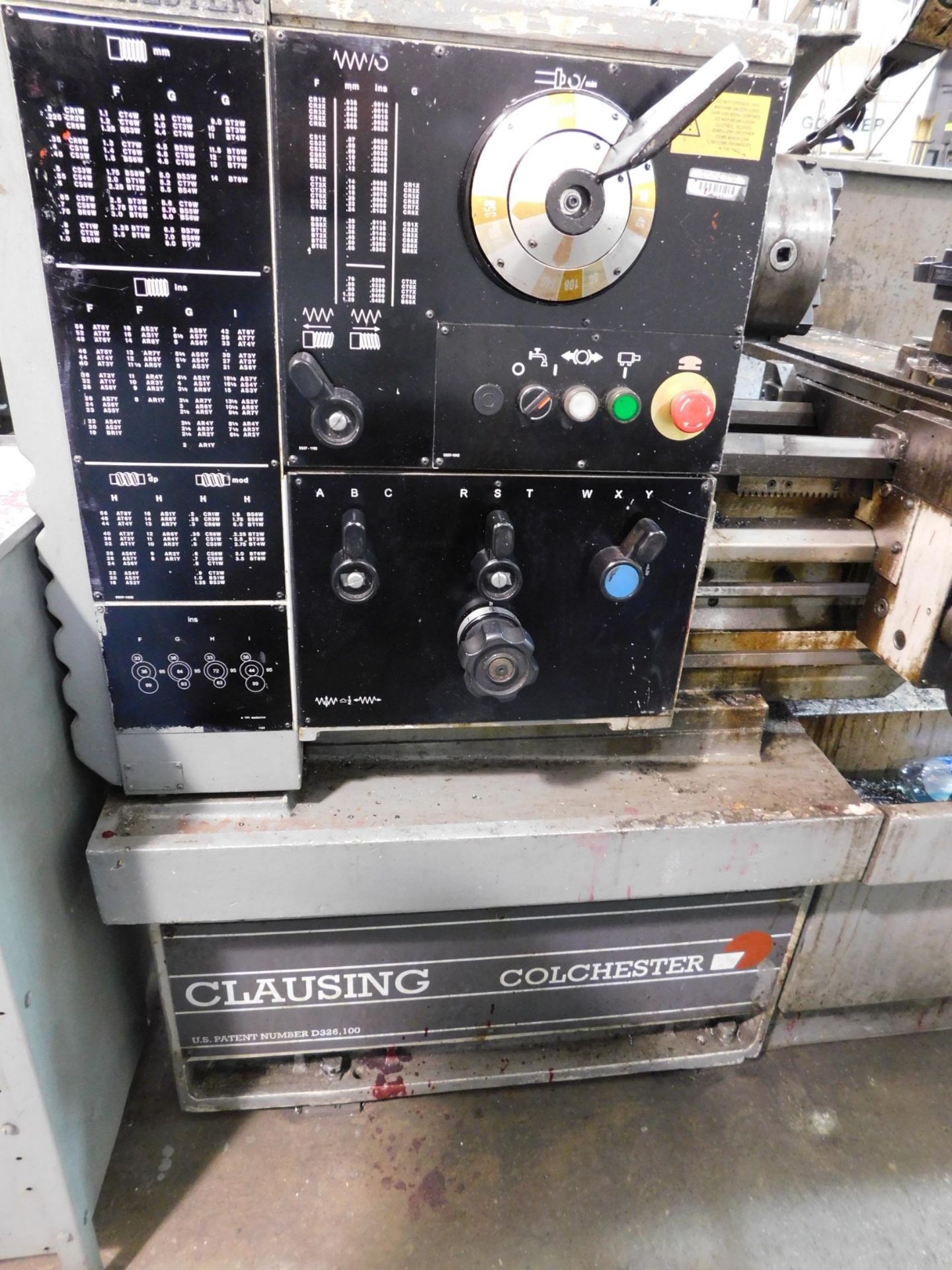 Clausing Colchester 15" x 50" Toolroom Lathe, SN TG0562-490, with Anilam Wizard 211 2-Axis Digital - Image 2 of 12