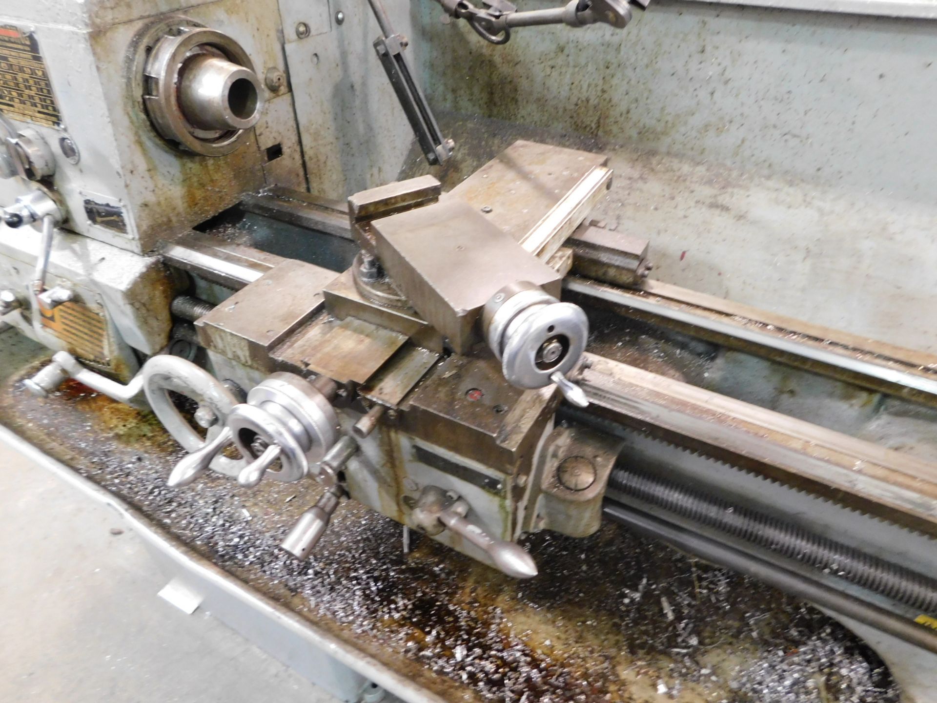 Clausing Colchester 13" x 36" Toolroom Lathe, SN F3/73188, with Anilam Wizard 411 2-Axis Digital - Image 4 of 11