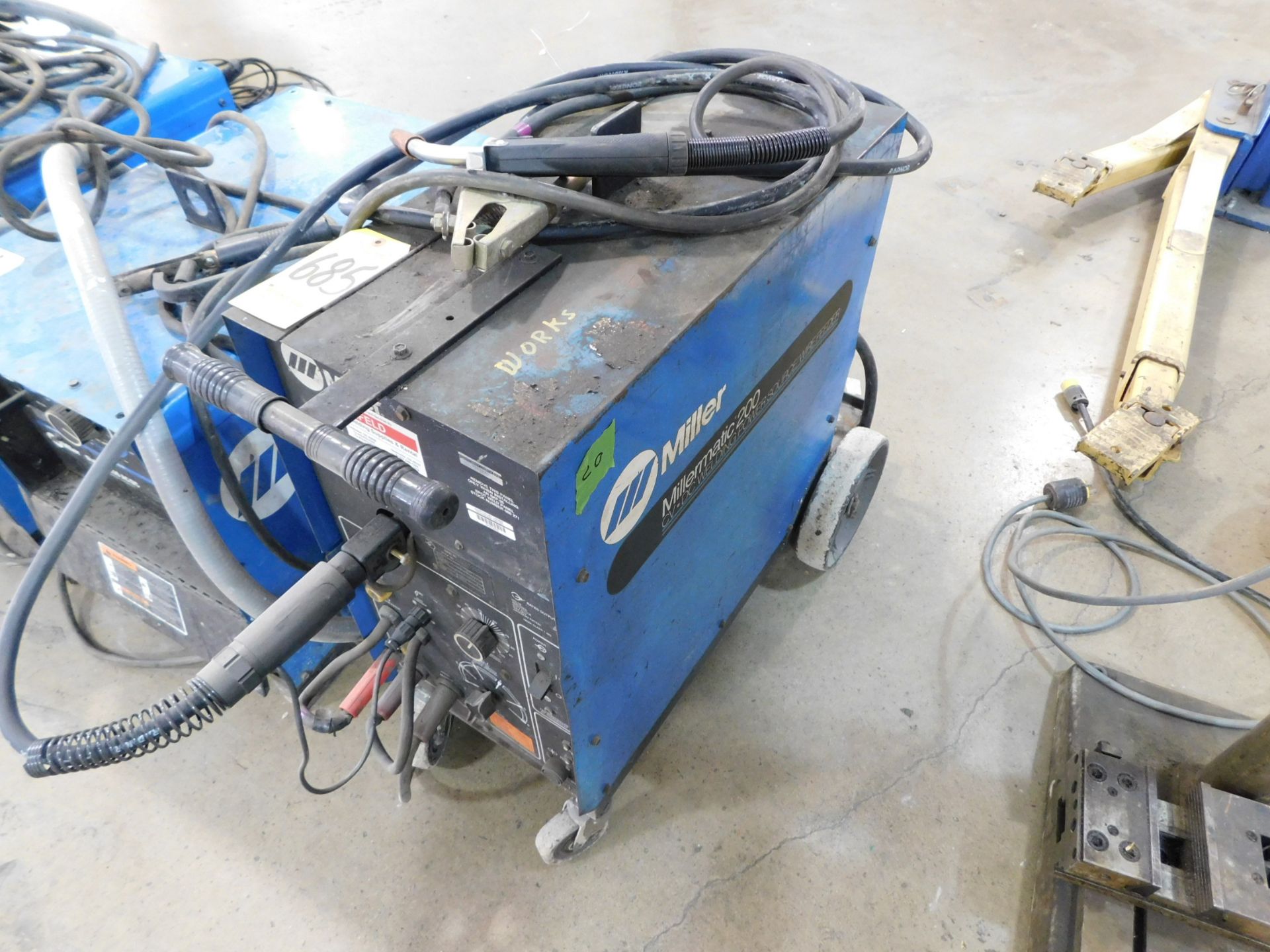 Miller Millermatic 200 Mig Welder, SN JK671550 - Image 2 of 3