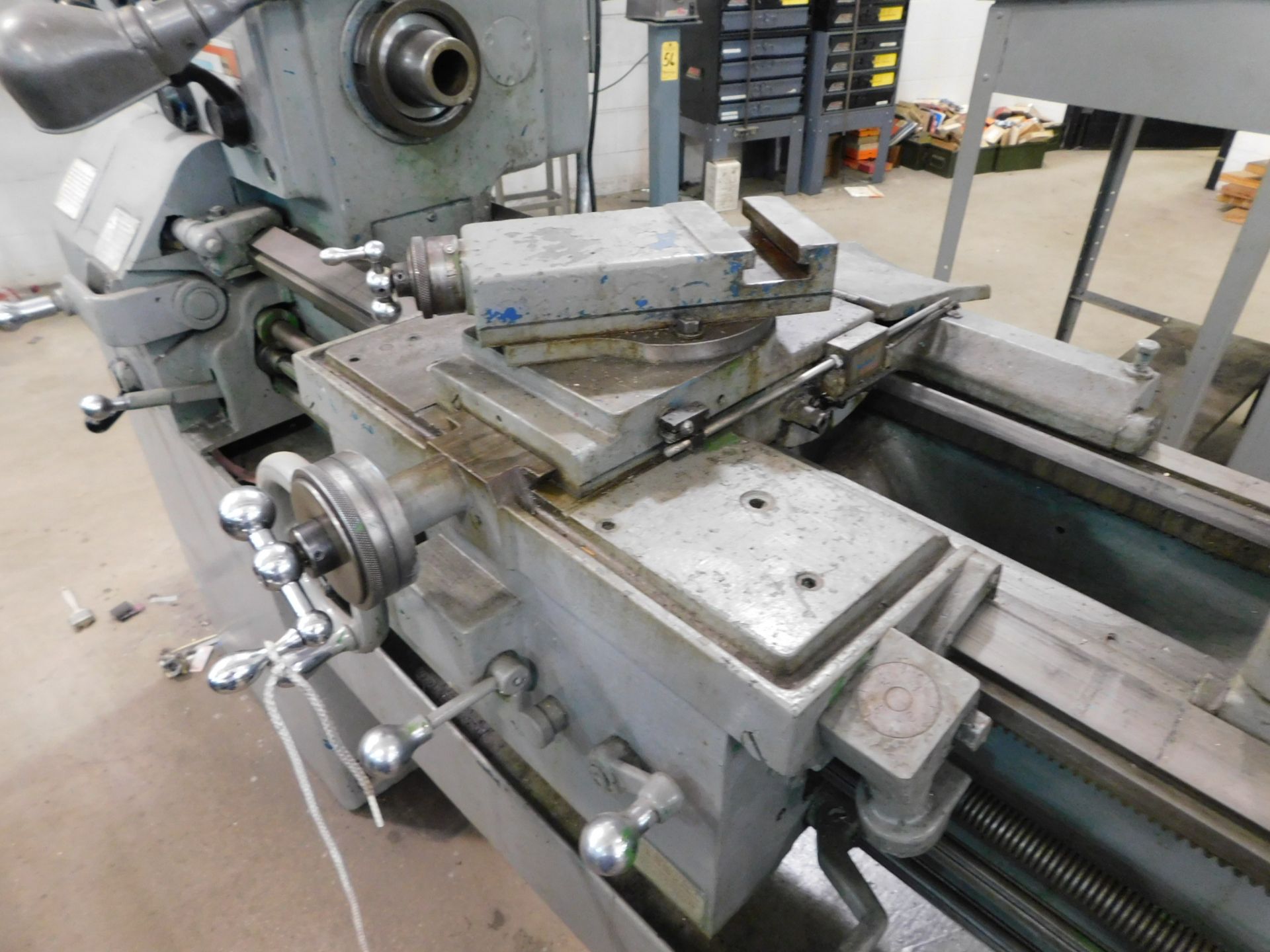 Leblond 16" x 30" Toolroom Lathe, SN 7C2159 with Newall DP7 2-Axis Digital Readout - Image 4 of 11