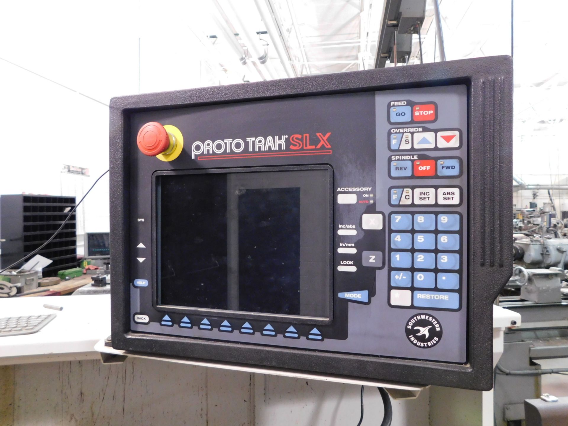 Southwestern Industries TRAK TRL1630SX CNC Lathe, SN 142CH693, with Proto Trak SLX CNC Control, - Image 4 of 12