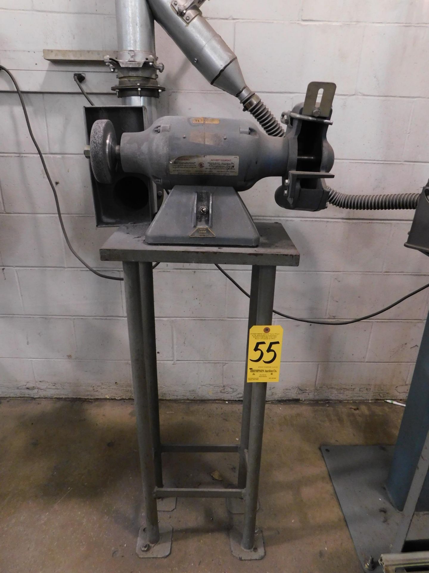 7" Double End Grinder with Stand, 115V, 1phs.