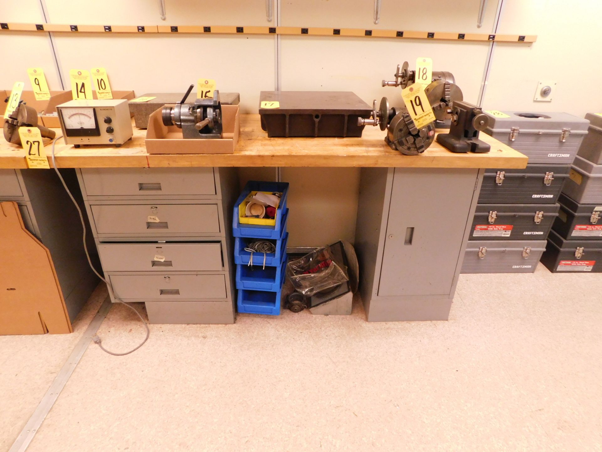 Workbench, 28" x 72" with Butcher Block Top