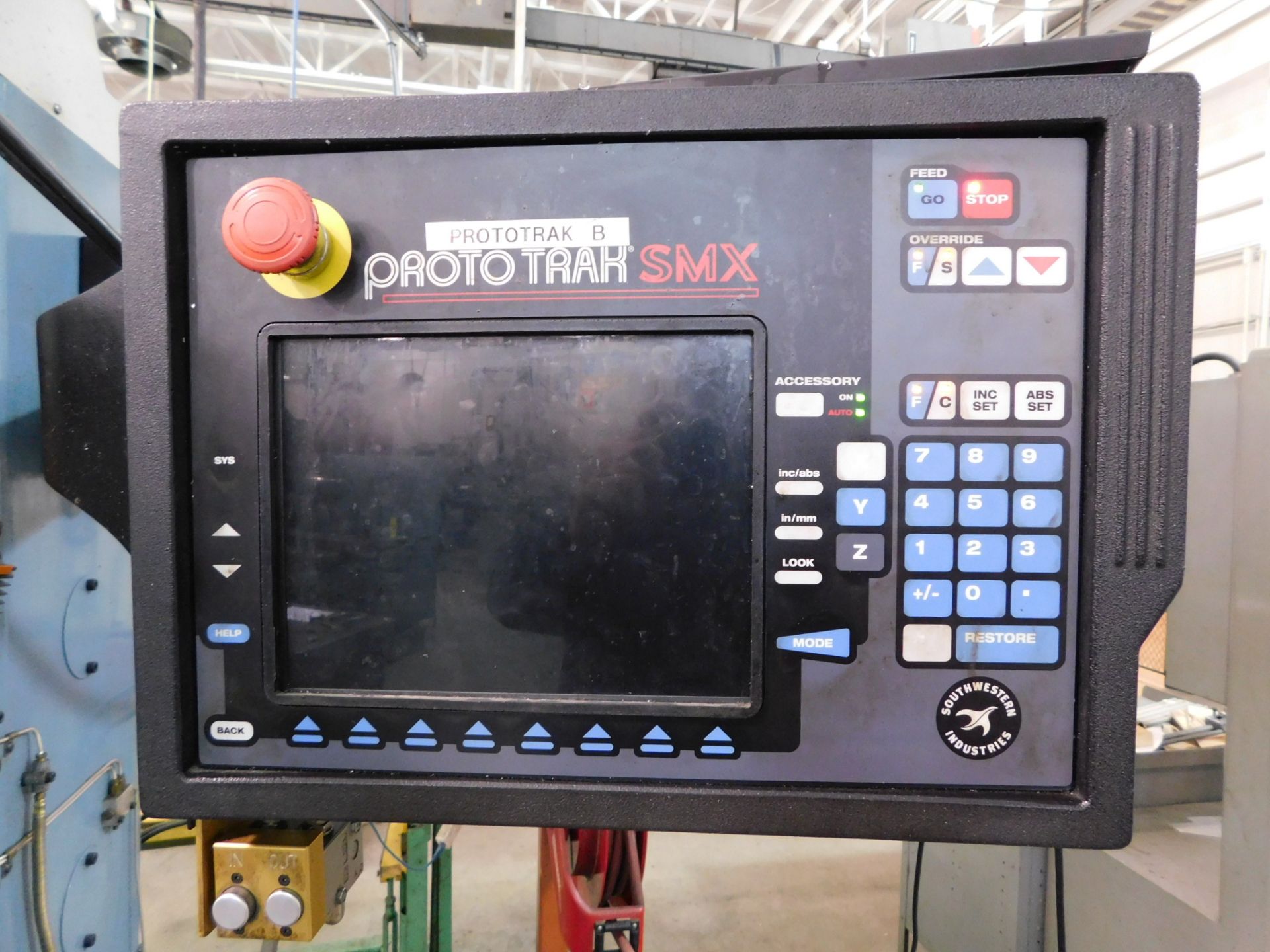 TRAK DPMSX3 CNC Bed Mill, SN 081CF16279, with Proto Trak SMX CNC Control, 10" x 50" Table, Power - Image 5 of 12