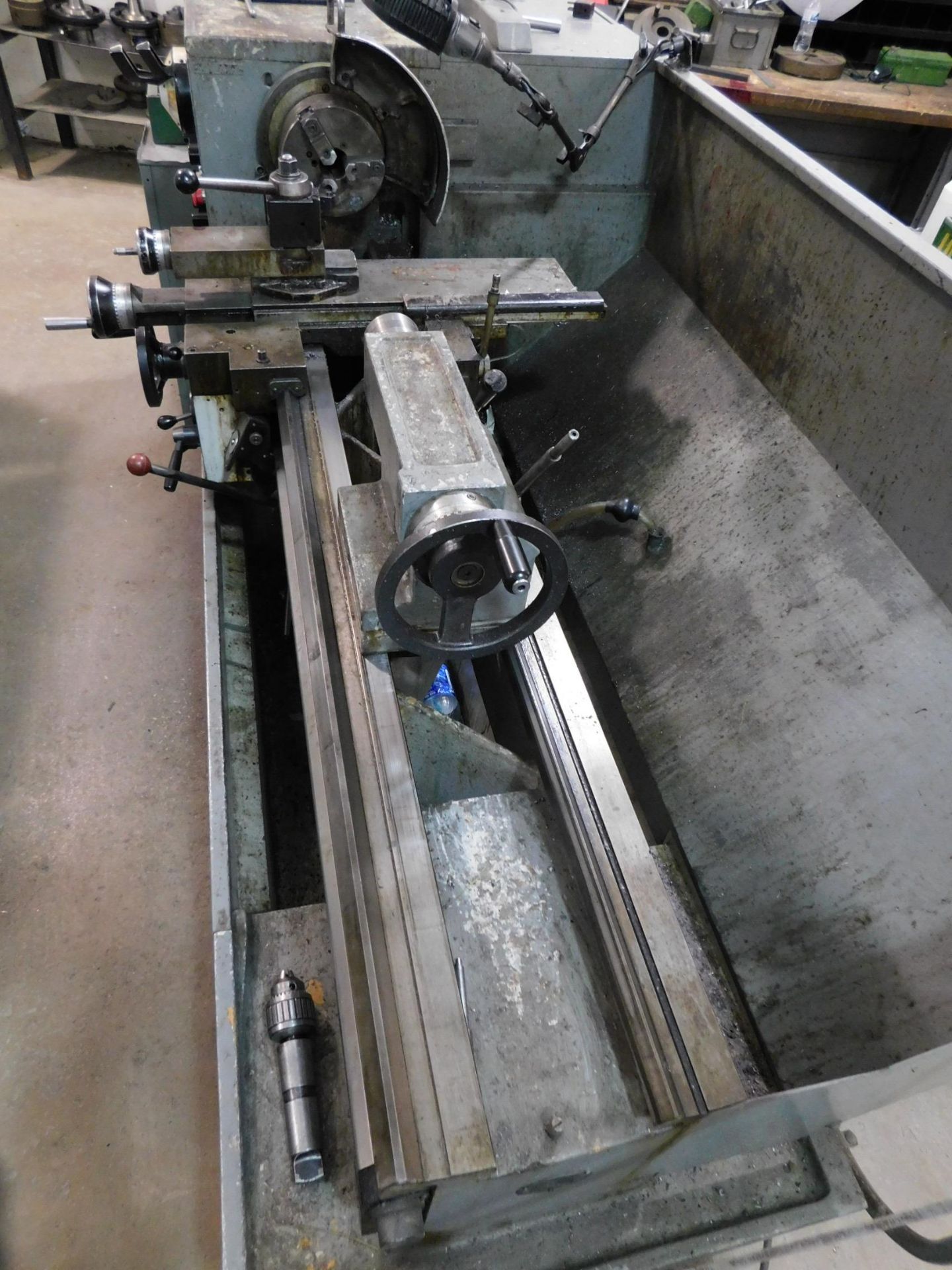 Clausing Colchester 15" x 50" Toolroom Lathe, SN TG0562-490, with Anilam Wizard 211 2-Axis Digital - Image 7 of 12