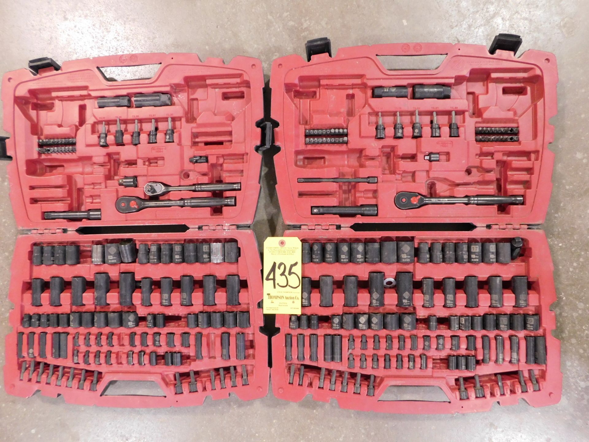 (2) Stanley Fat Max Tool Sets (PARTIAL)