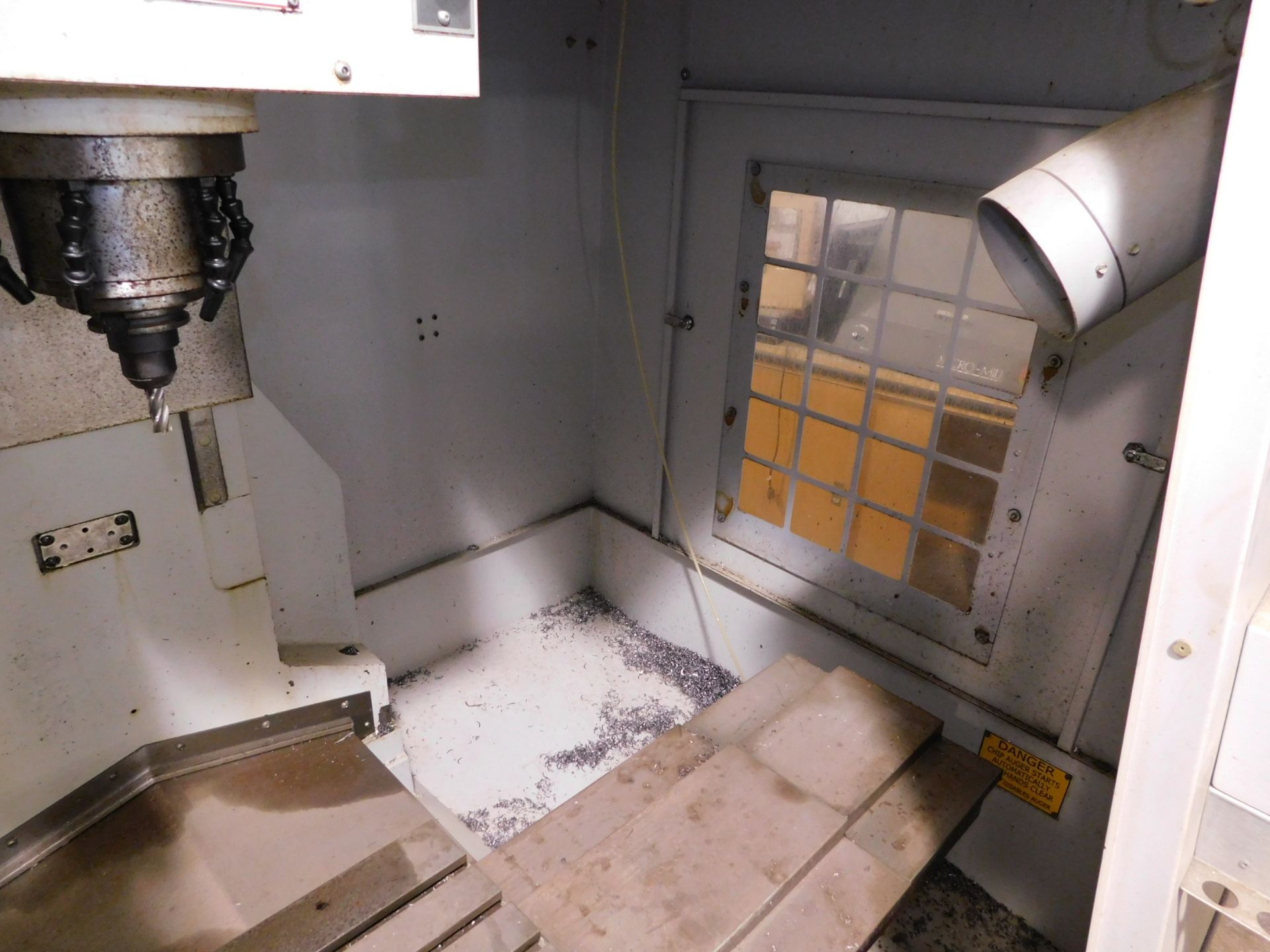 Milltronics Model VM16 Vertical Machining Center, SN 7803, Mfg. Date 0340, 16" x 45" Table, 16 - Image 11 of 14