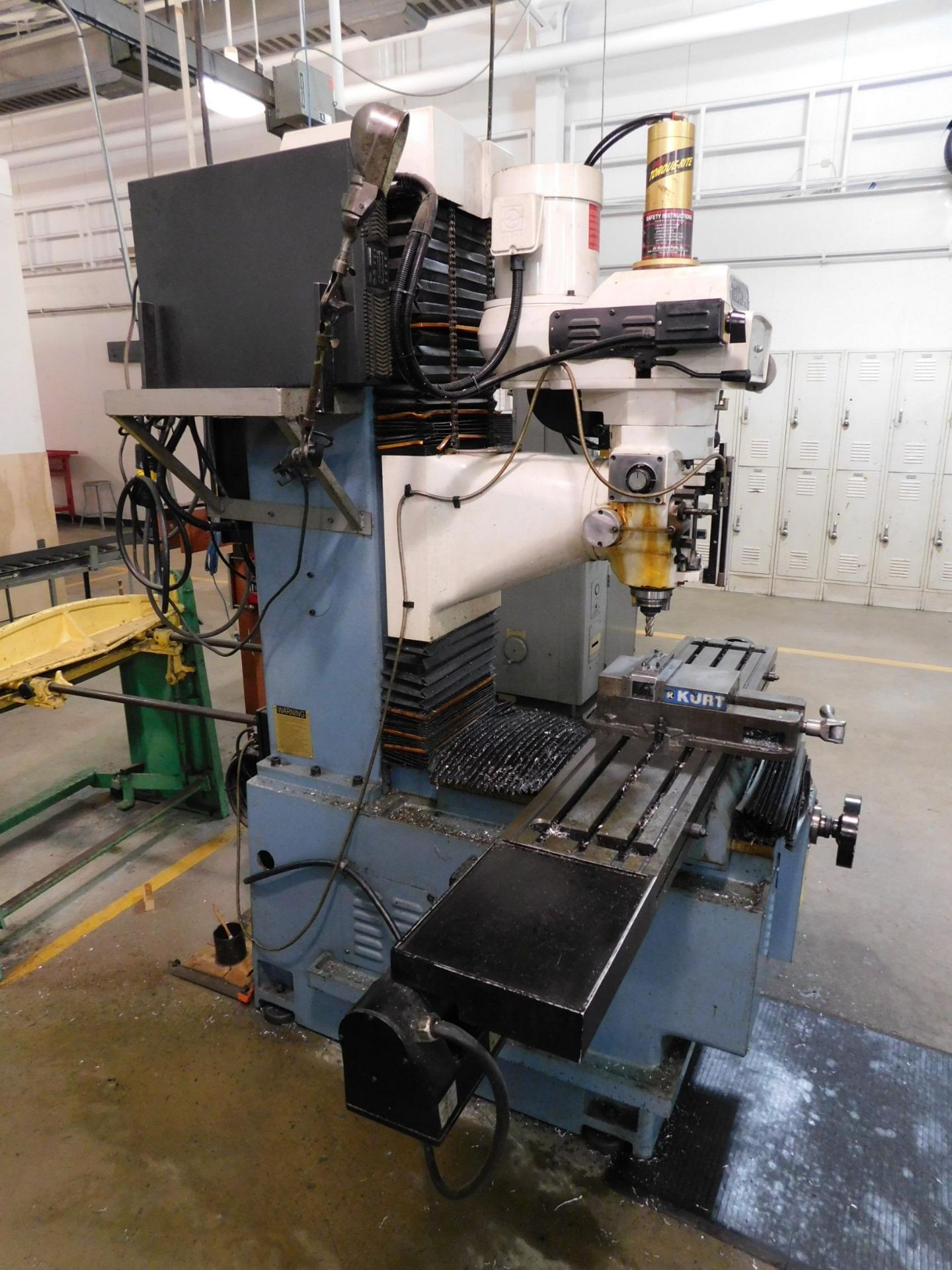 TRAK DPMSX3 CNC Bed Mill, SN 081CF16279, with Proto Trak SMX CNC Control, 10" x 50" Table, Power - Image 7 of 12