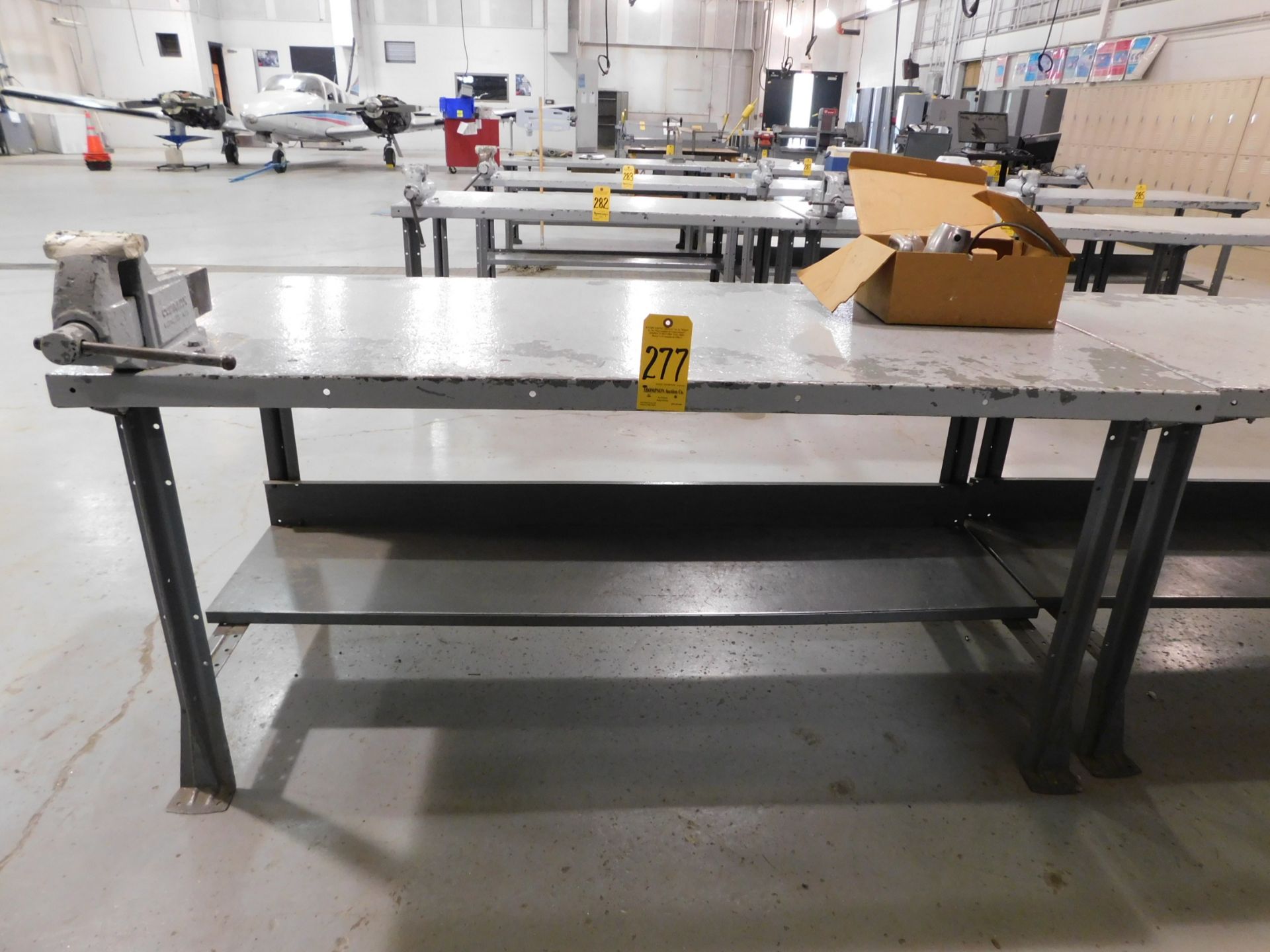 Steel Workbench with Vise