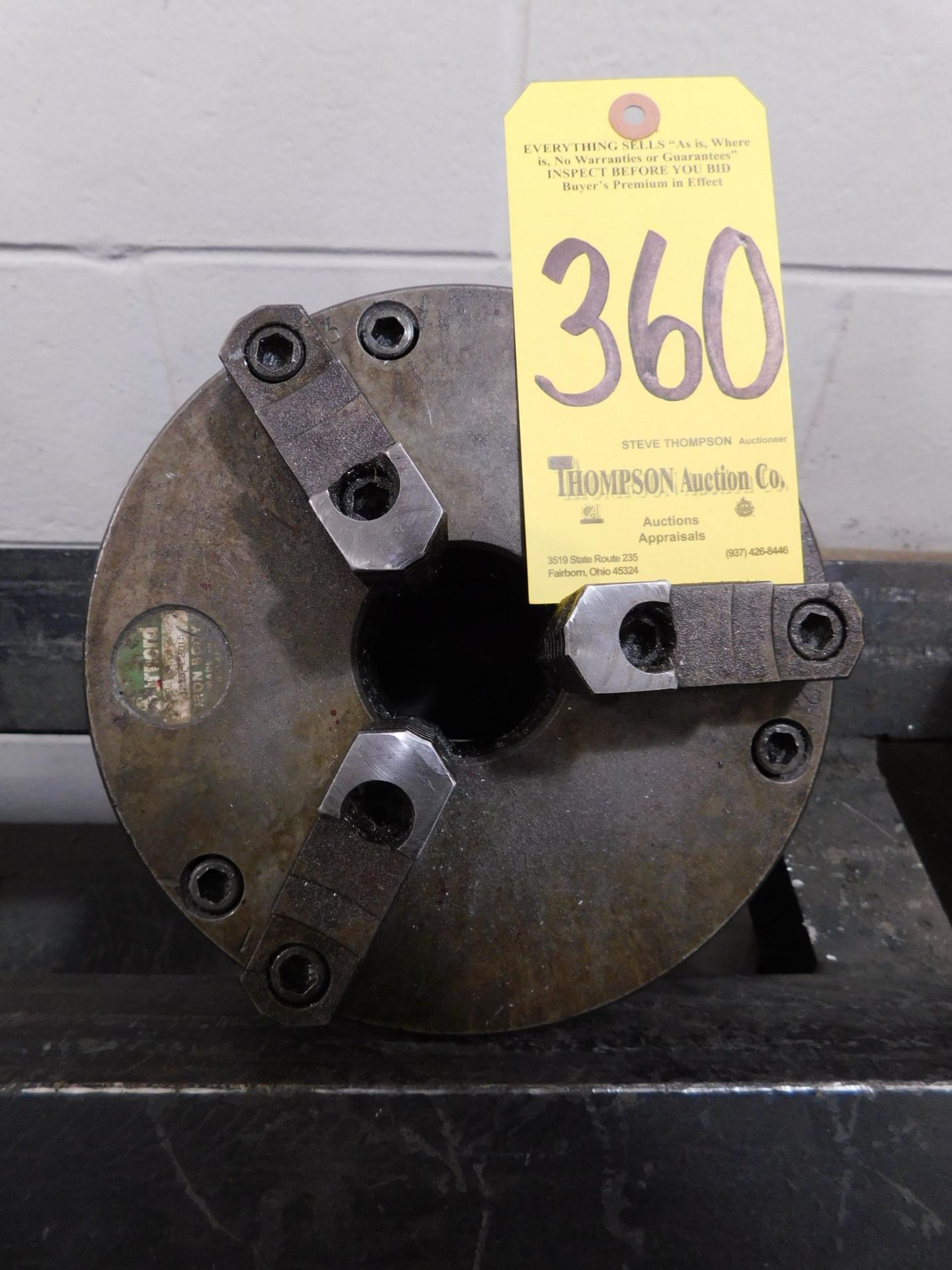 8" 3-Jaw Chuck, L-Type