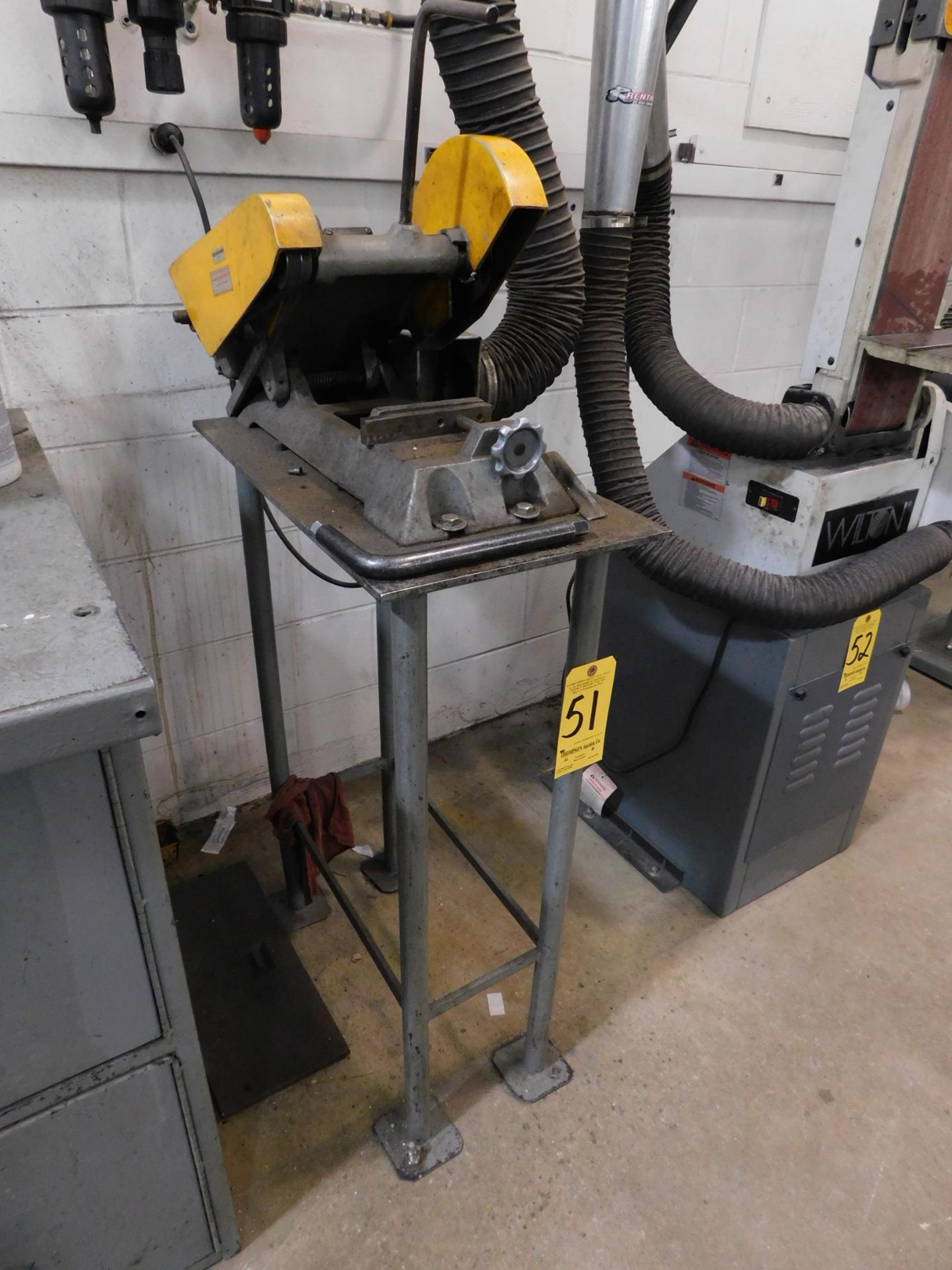 Kalamazoo 8" Abrasive Cut-Off Saw with Stand, 1 HP, 115V, 1 phs.