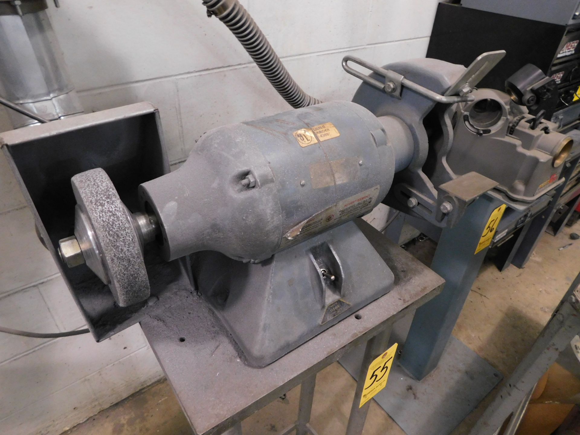 7" Double End Grinder with Stand, 115V, 1phs. - Image 2 of 3