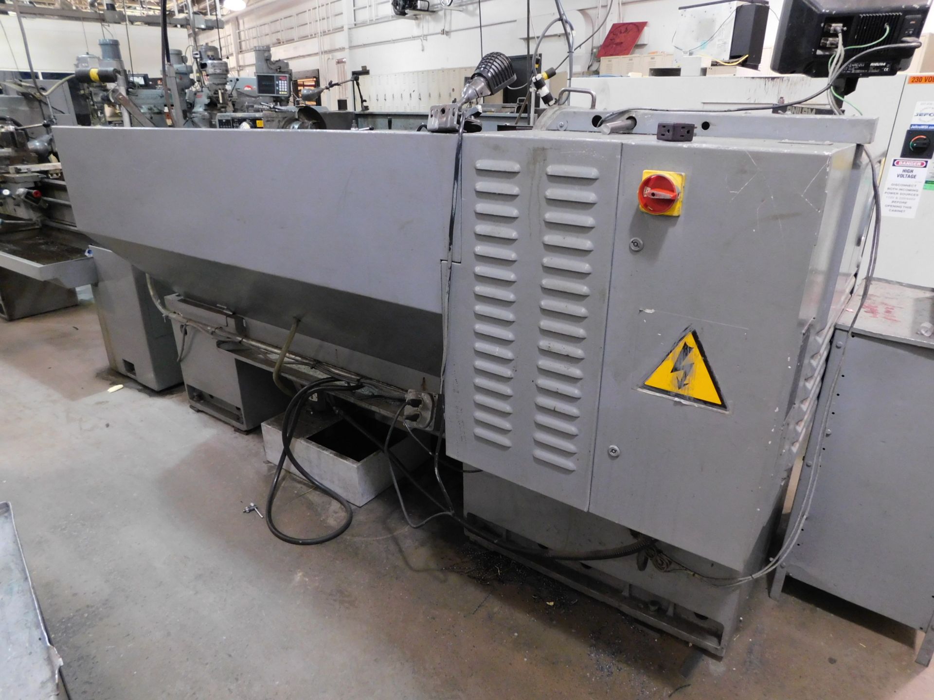 Clausing Colchester 15" x 50" Toolroom Lathe, SN TG0562-490, with Anilam Wizard 211 2-Axis Digital - Image 10 of 12