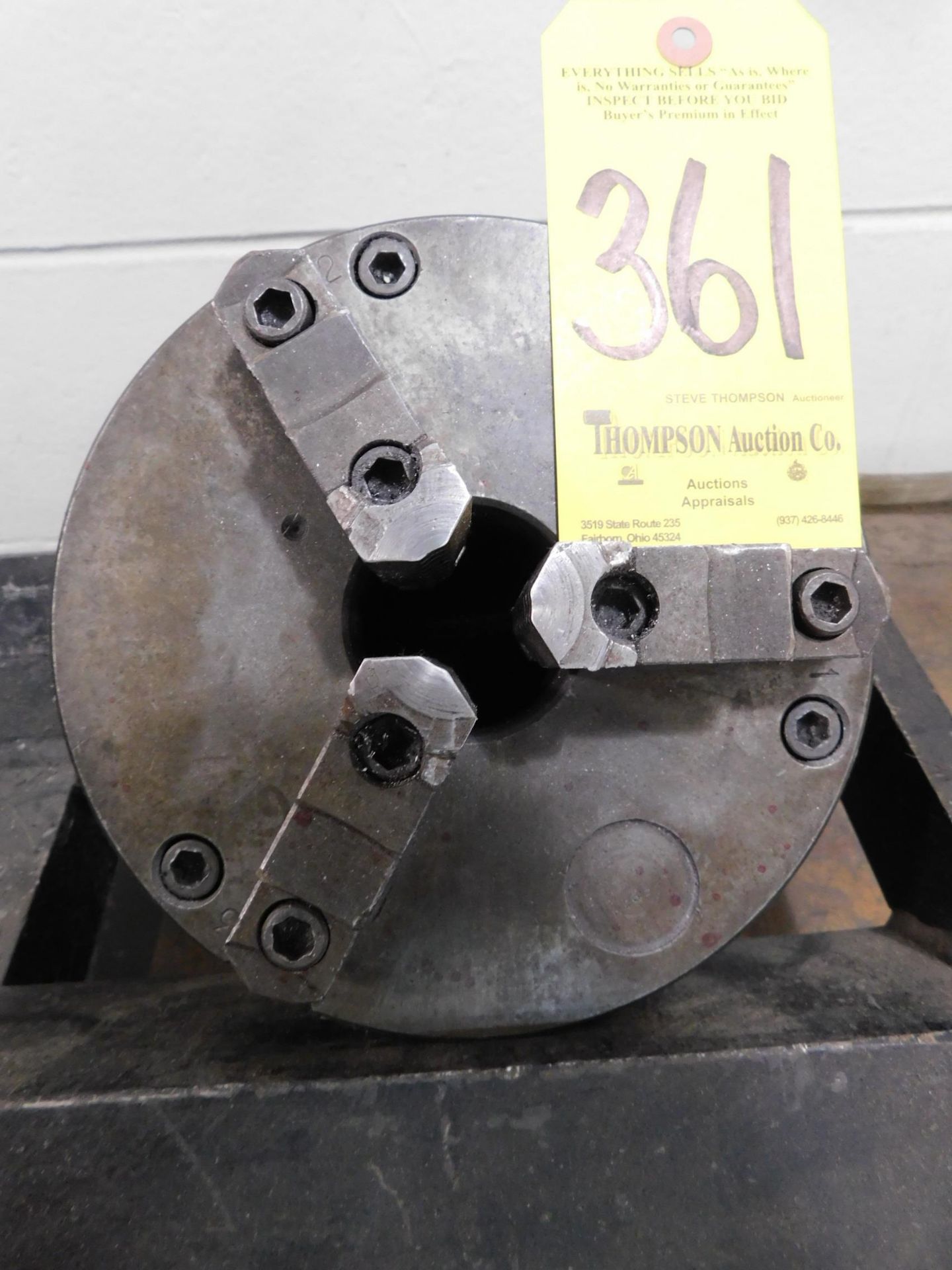 8" 3-Jaw Chuck, L-Type