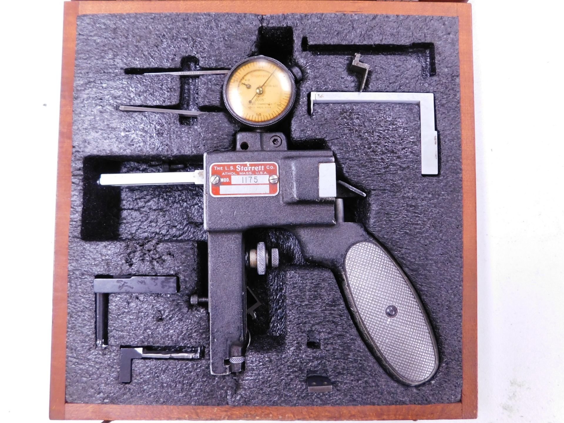 Starrett No. 1175 Groove Gage With Indicator