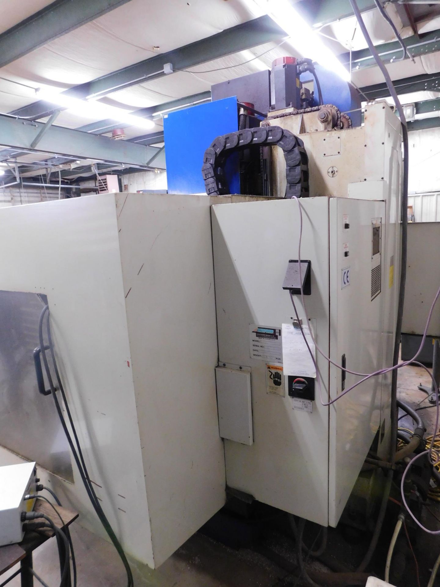 Johnford SV-45H CNC Vertical Machining Center, SN VU8123, New in 1998, 19.7" x 48" Table, Fanuc 18M - Image 15 of 16