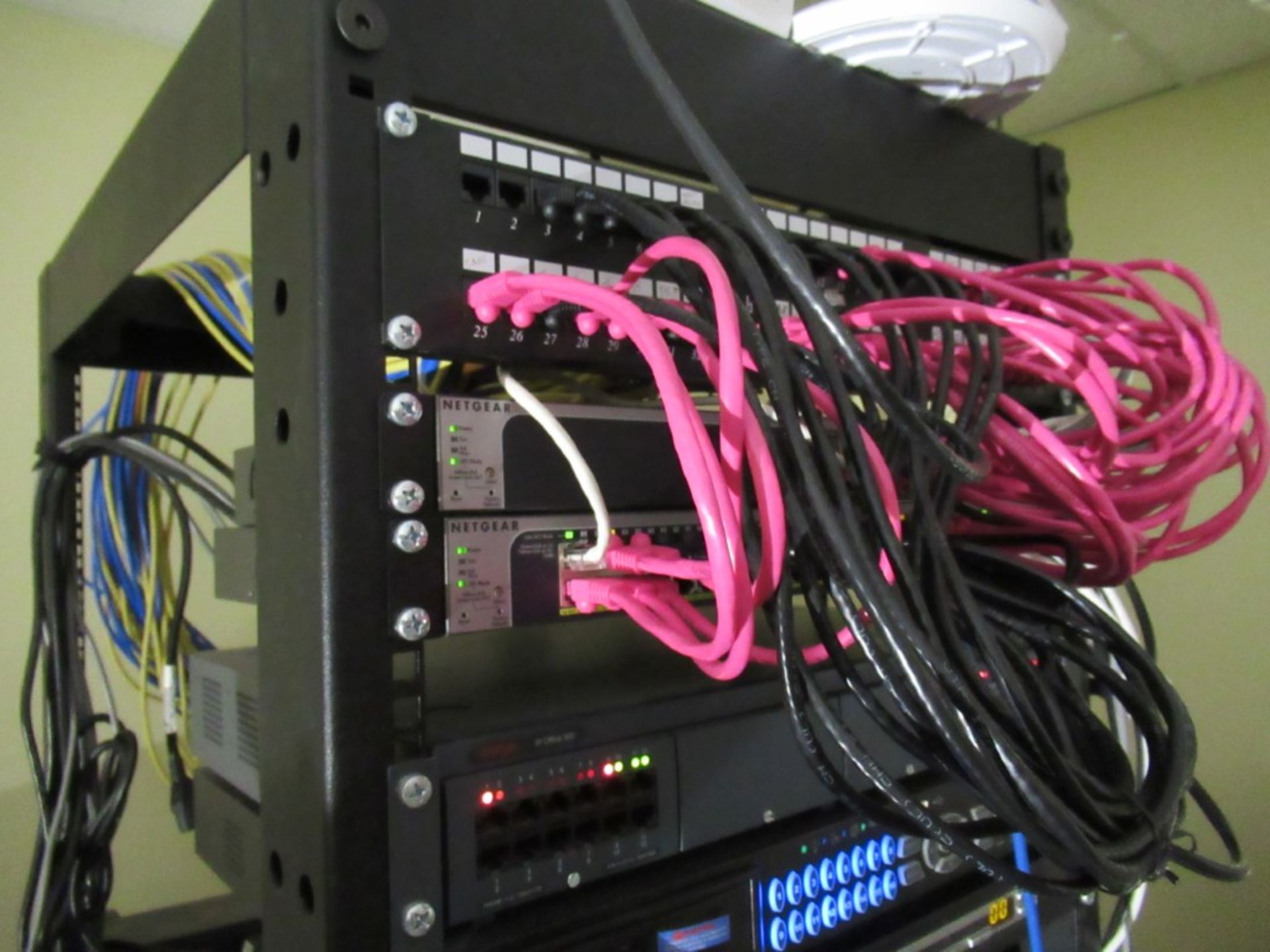 Rack with Server Equipment - Image 7 of 12