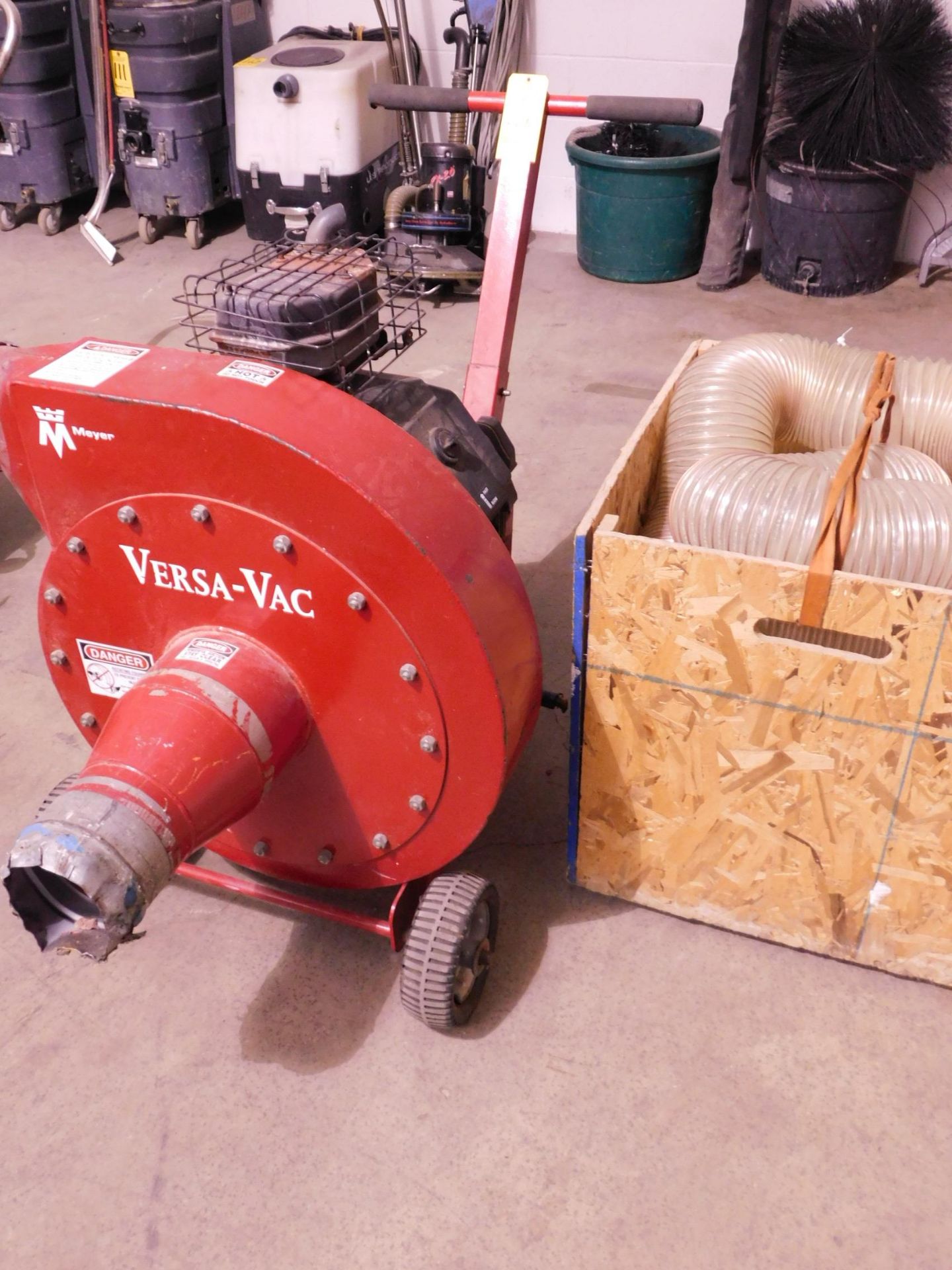 Meyer "Versa-Vac" Gas-Powered Vacuum with Kohler Command Pro 15 Engine and Hose