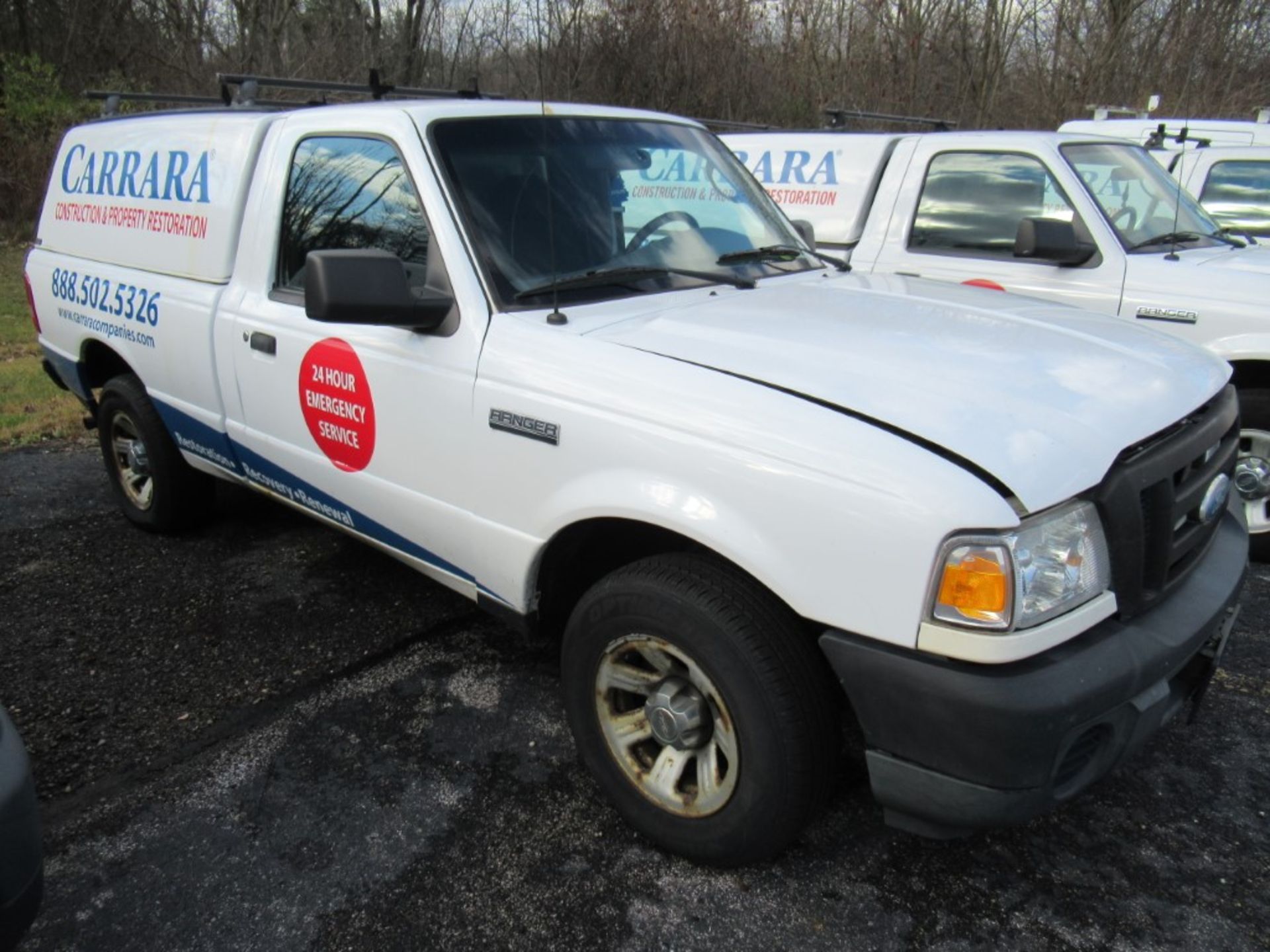2009 Ford Ranger Pickup, VIN 1FTYR10D39PA15064, Regular Cab, Automatic, AC, AM/FM, Cap ,Started with - Image 4 of 22