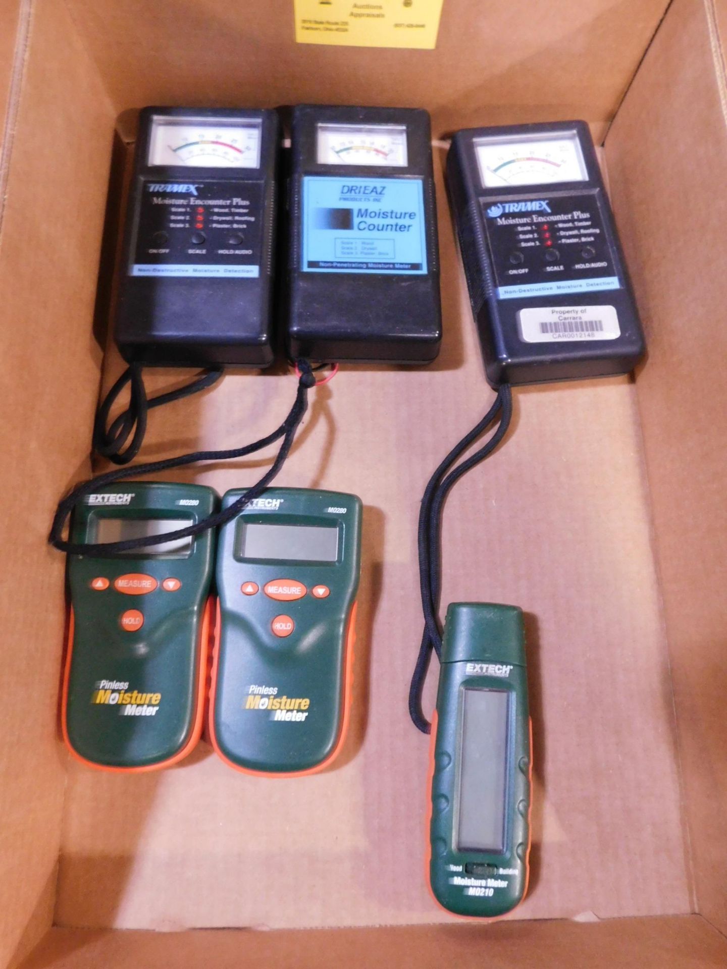 Extech Moisture Meters and Moisture Counters