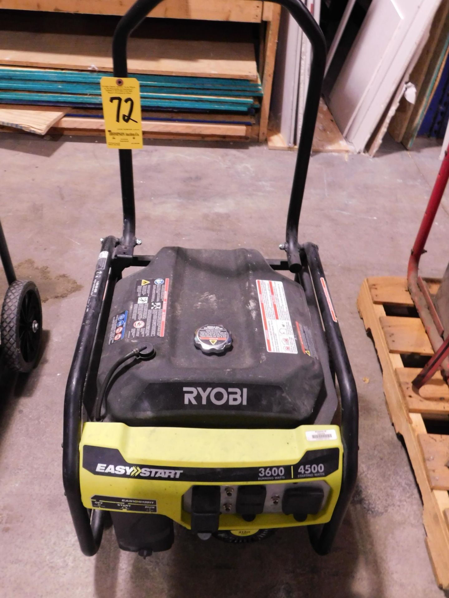 Ryobi 3,600 Running Watts Gas-Powered Generator