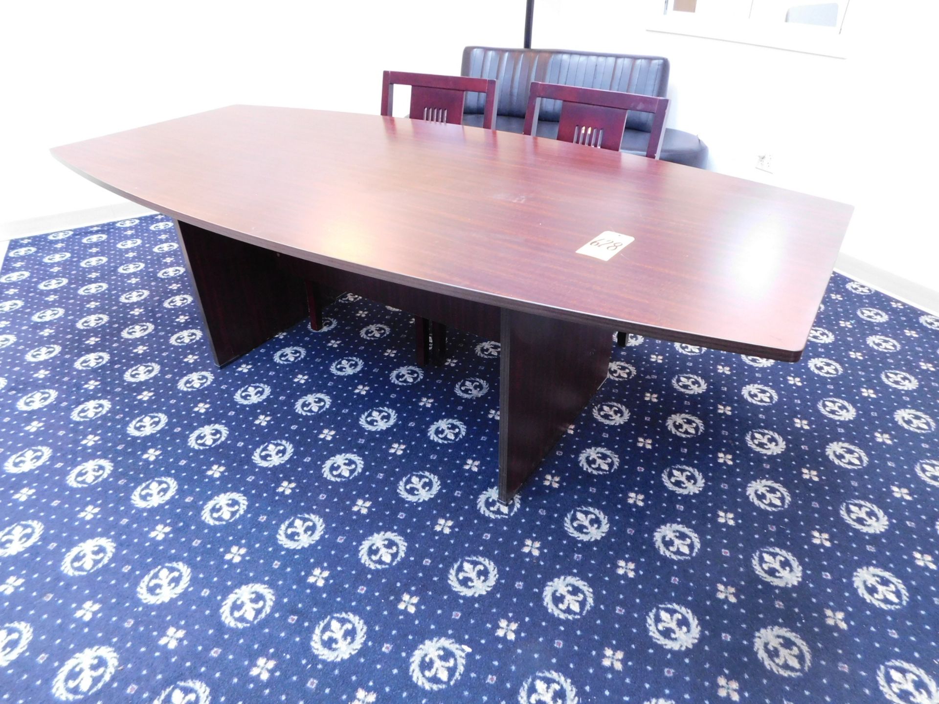 Conference Table 44" x 95", and (2) Chairs