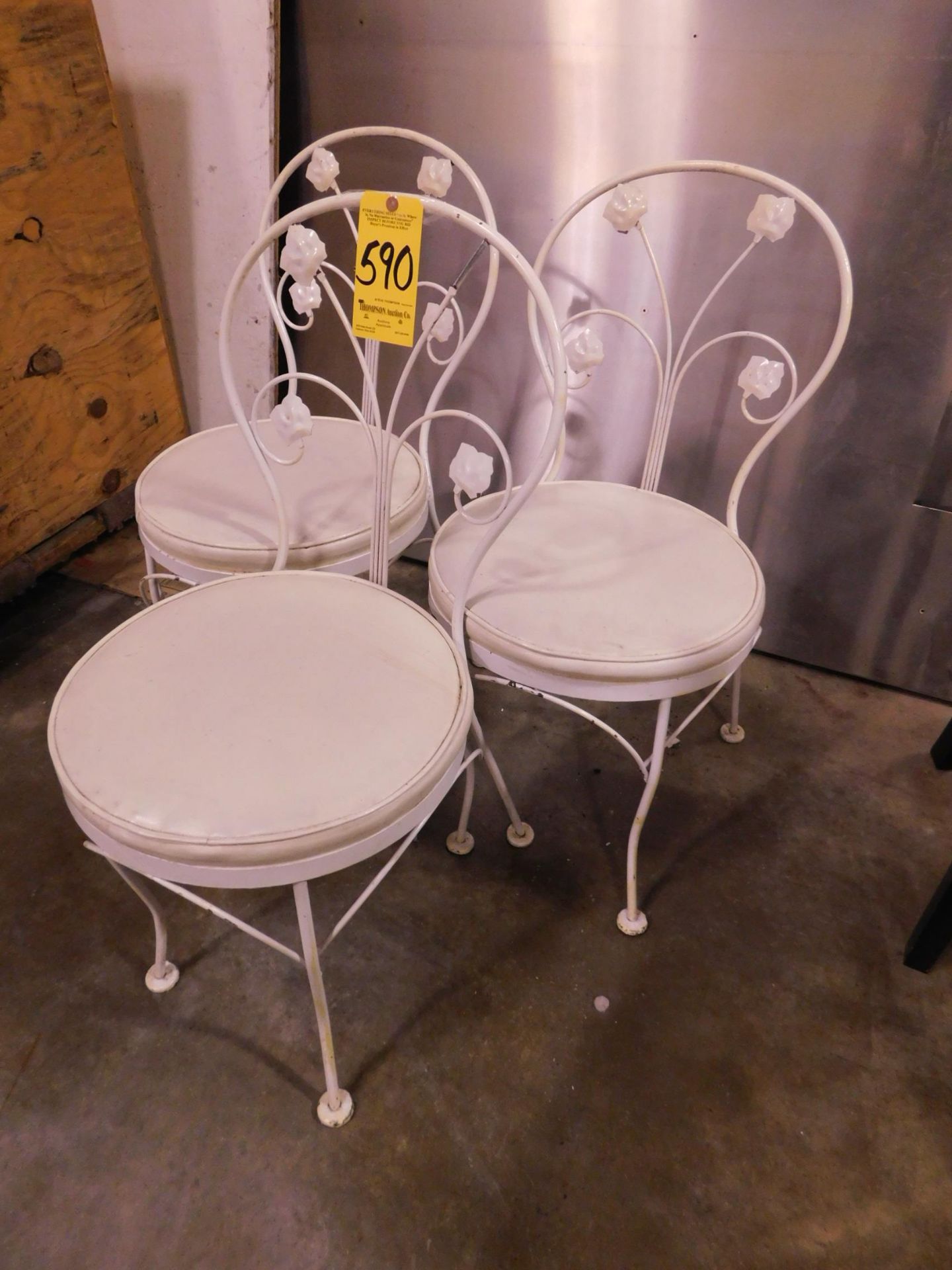 (3) Ice Cream Parlor Chairs