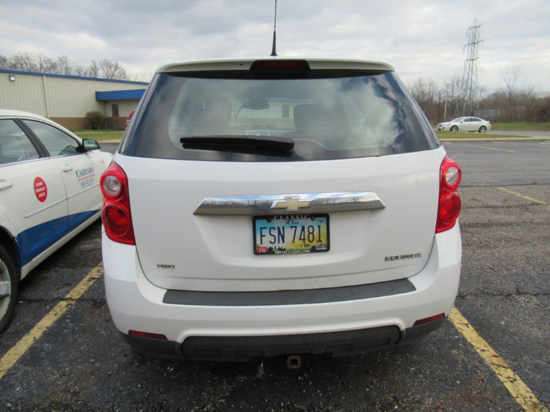 2013 Chevrolet Equinox SUV, VIN 2GNFLCEK2D6152539, Automatic, Cruise Control, AC, PW, PL, PS, AM/FM, - Image 7 of 26