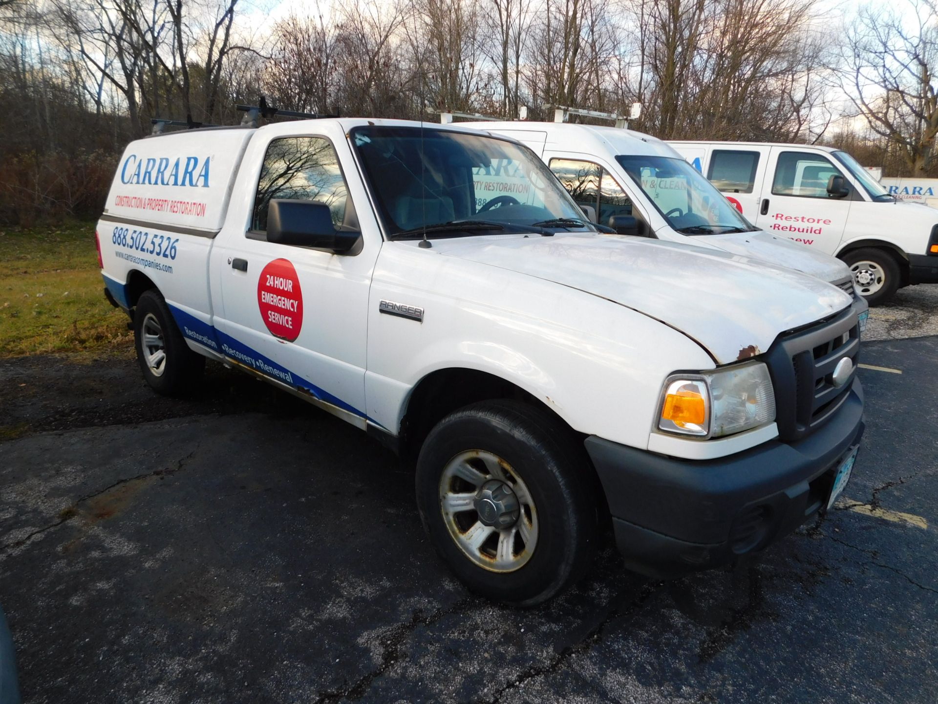 2008 Ford Ranger Pickup, VIN 1FTYR10D38PA70306, Regular Cab, Automatic, AC, AM/FM, Cap, Would NOT